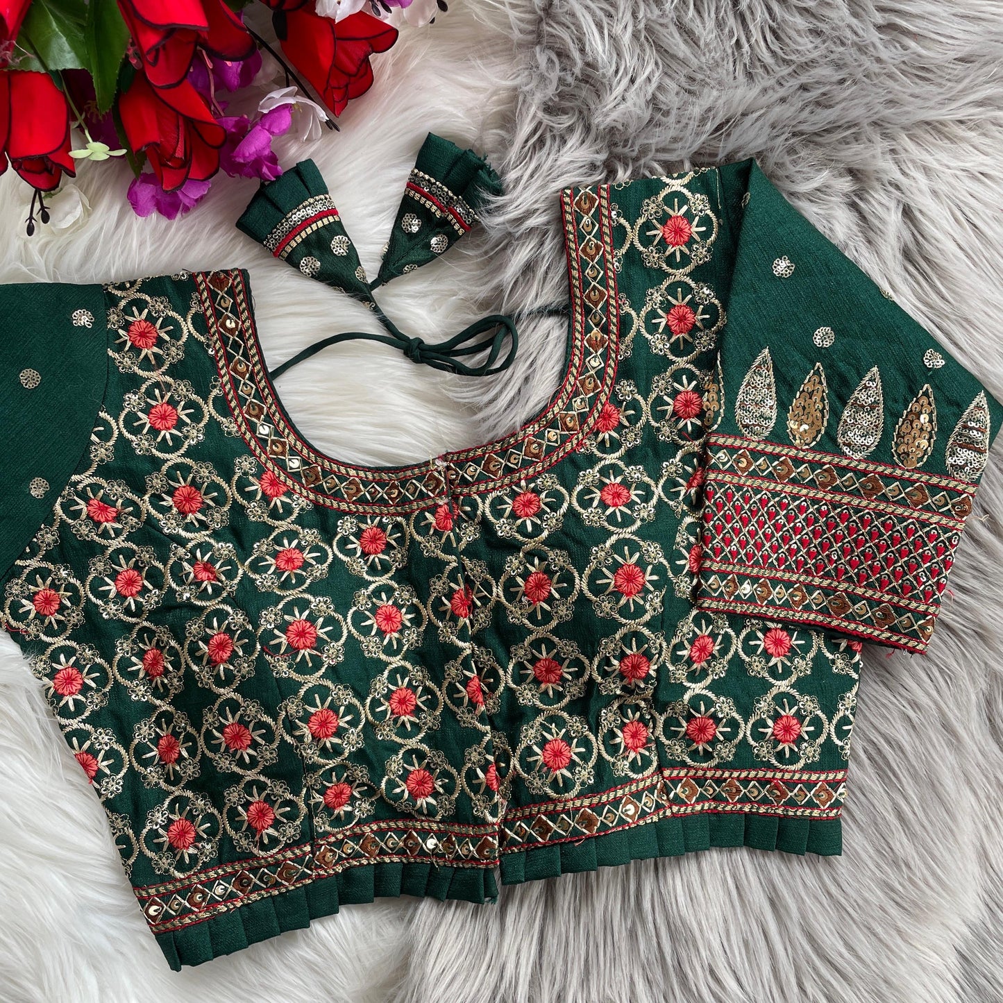 BRIDAL SPECIAL: Heavy Bridal Wedding Blouse