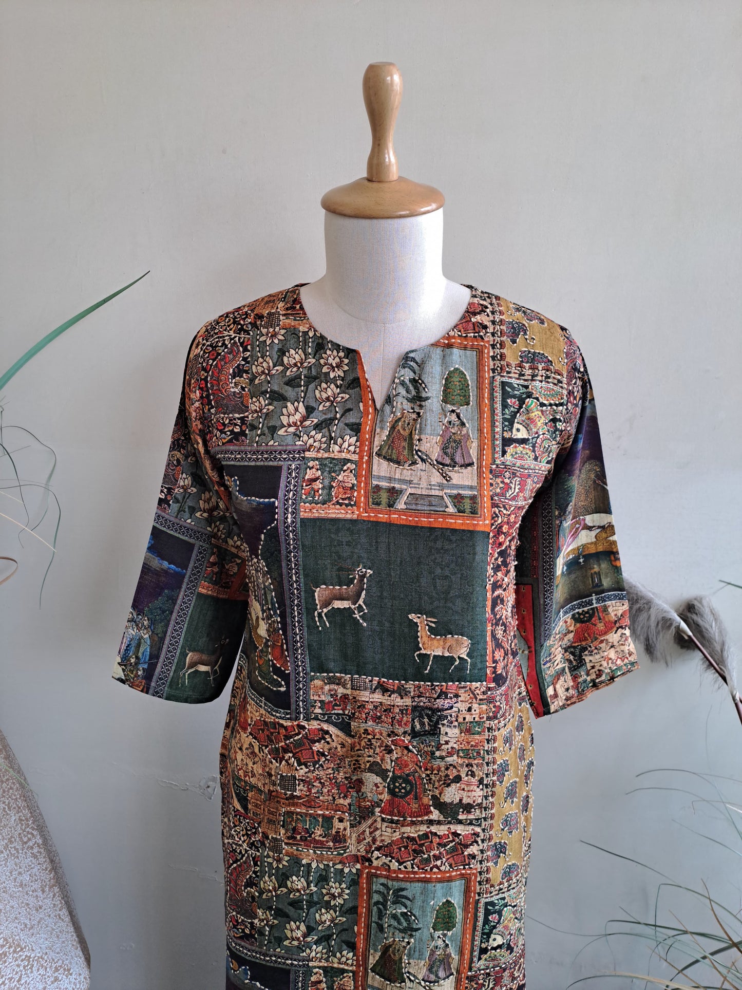 Artistic Dola Silk Kurta Set