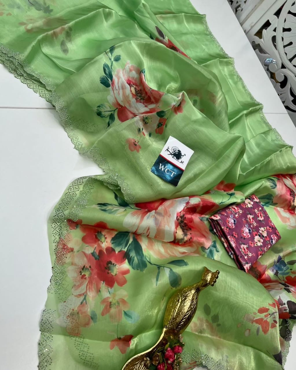 NAVTAARA Heavy Jimmy Choo saree