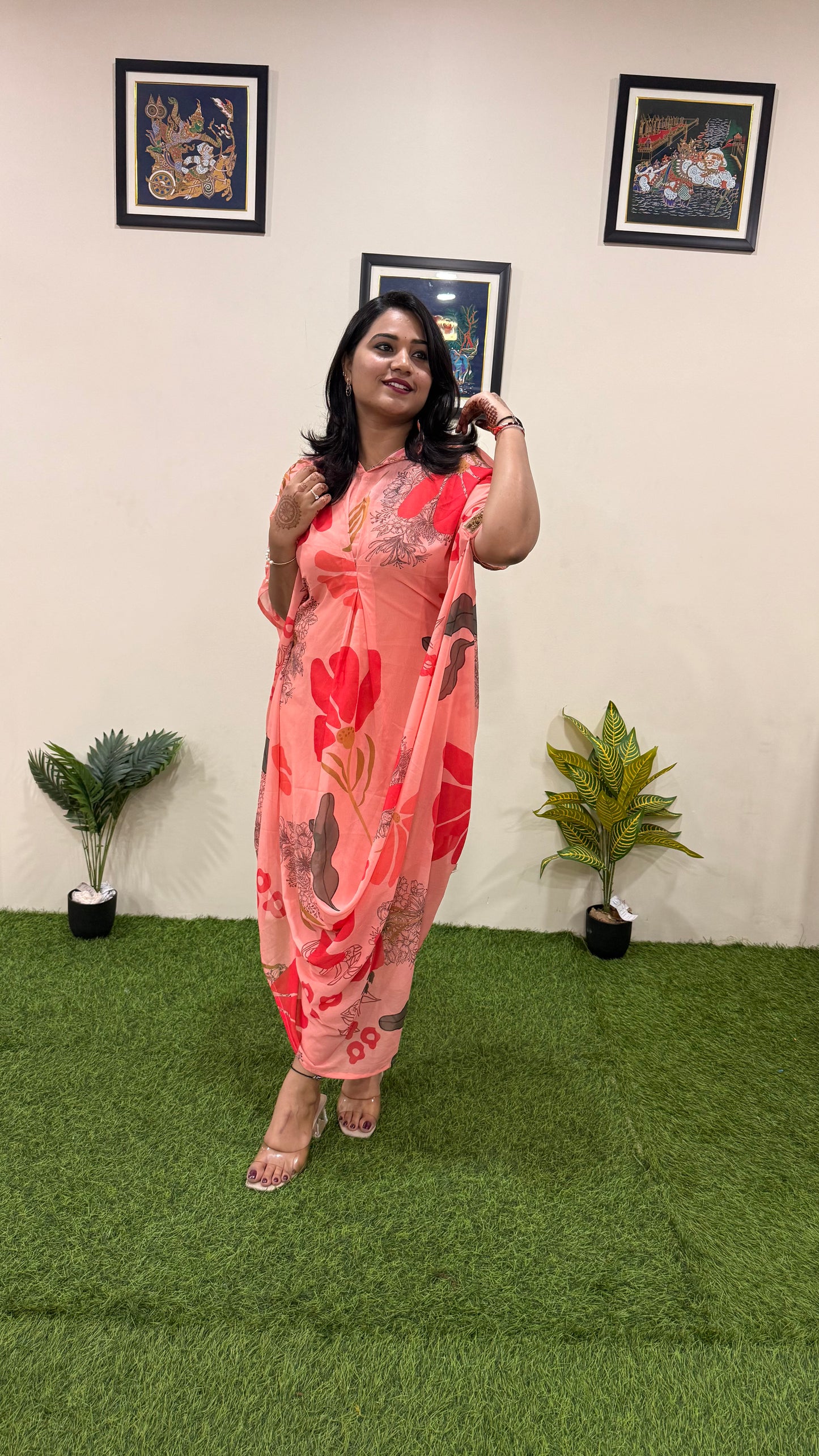 Luxury Printed Kaftan