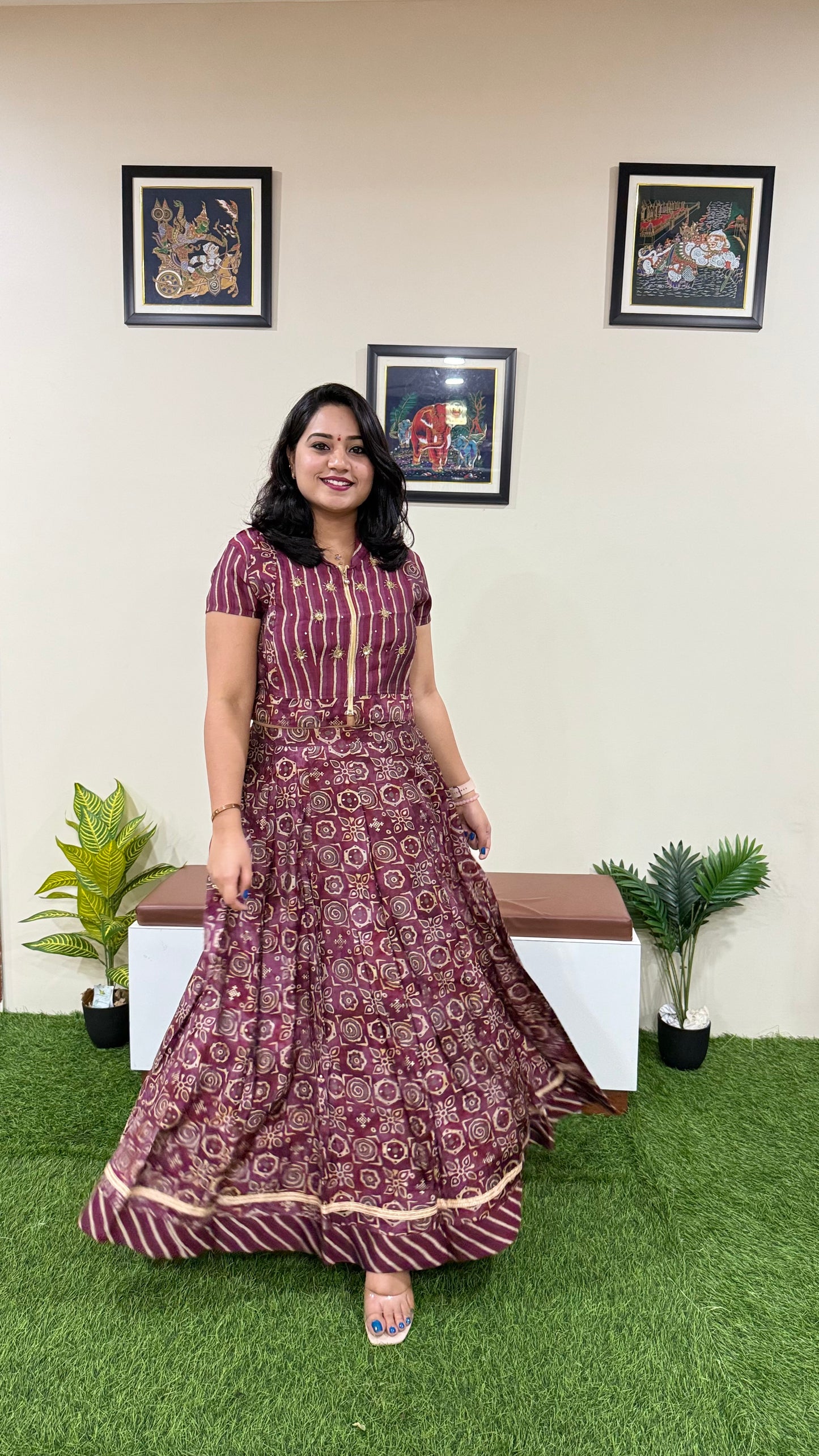 Elevate Your Festive Look for Just ₹1999 - Muslin Top, Skirt Dupatta