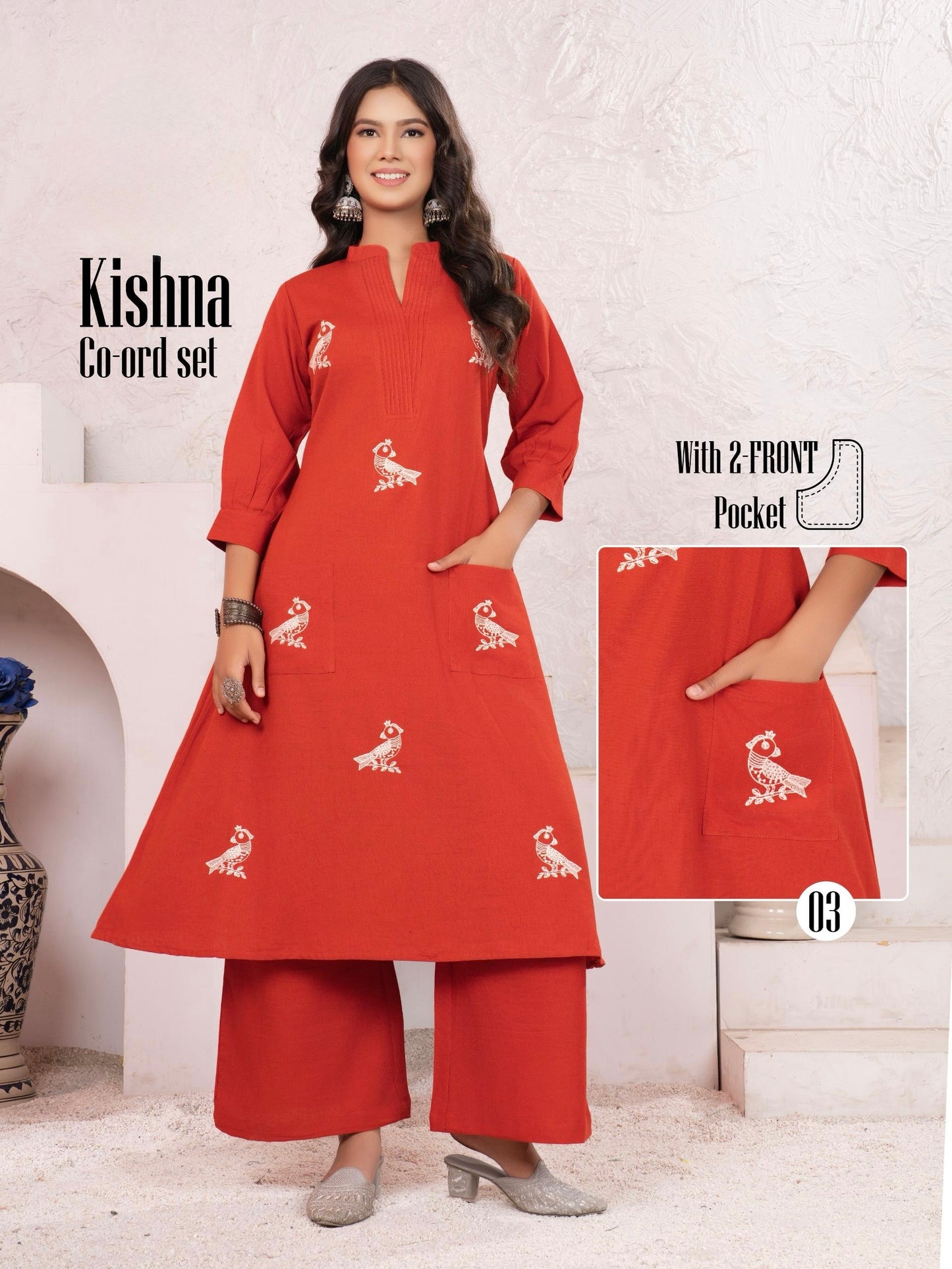 Premium Co-ord Set – KISHNA Collection