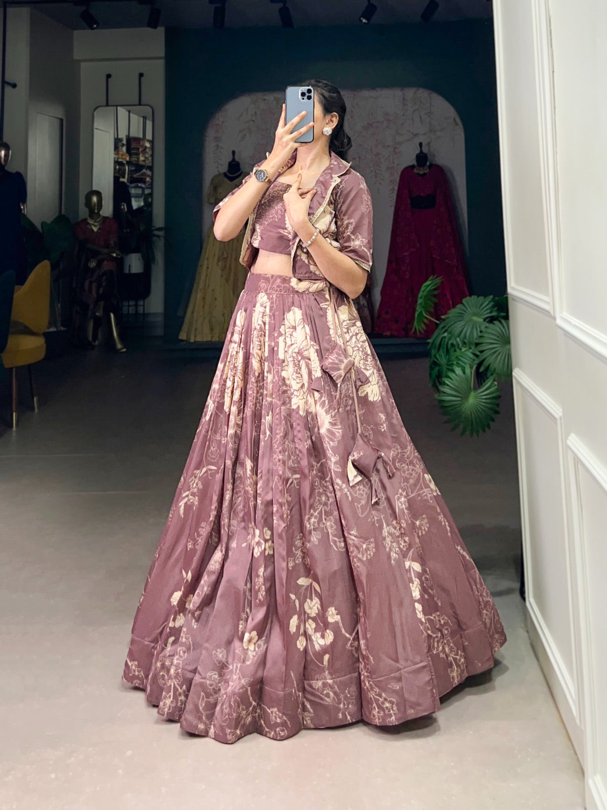 Tussar Silk blooming with charm