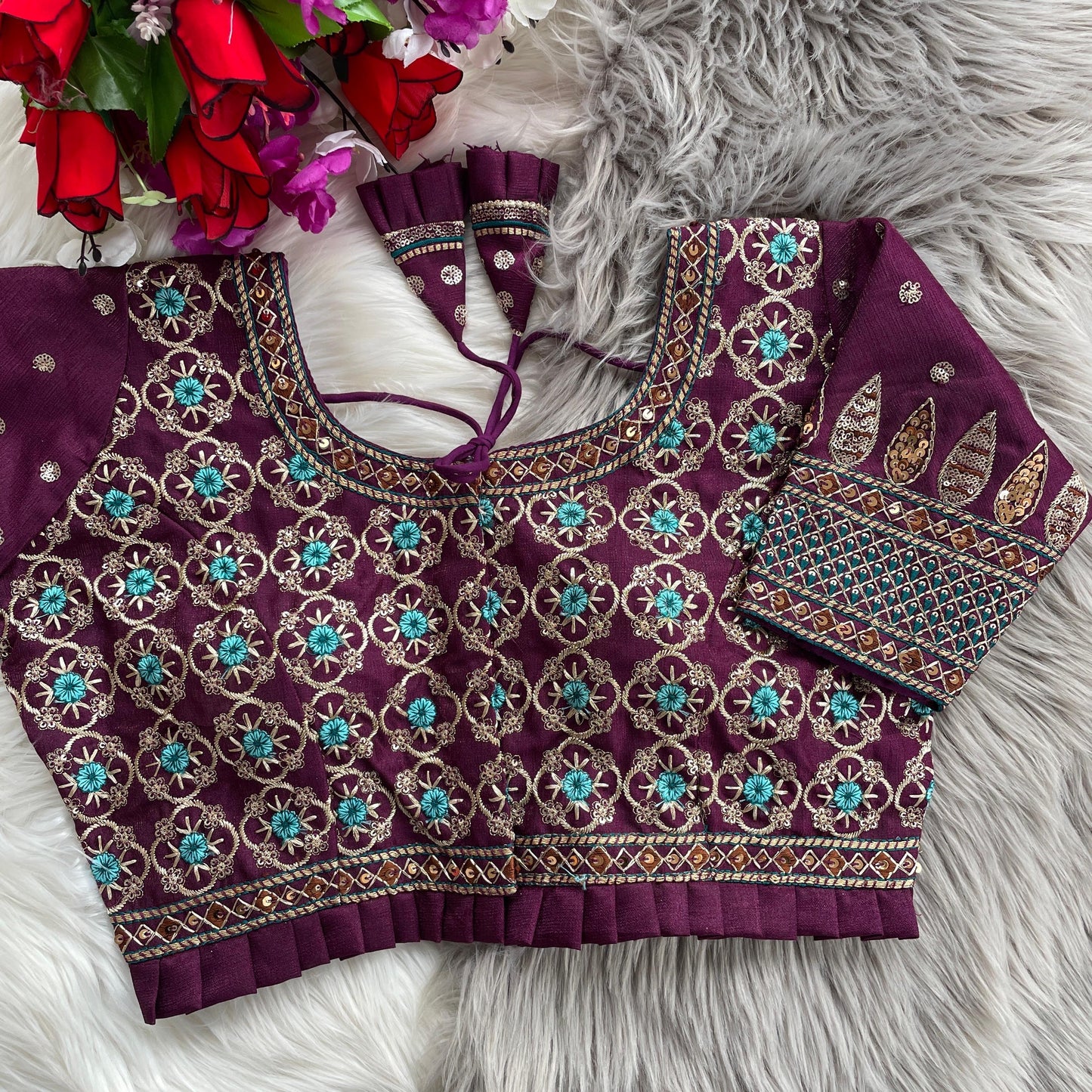 BRIDAL SPECIAL: Heavy Bridal Wedding Blouse