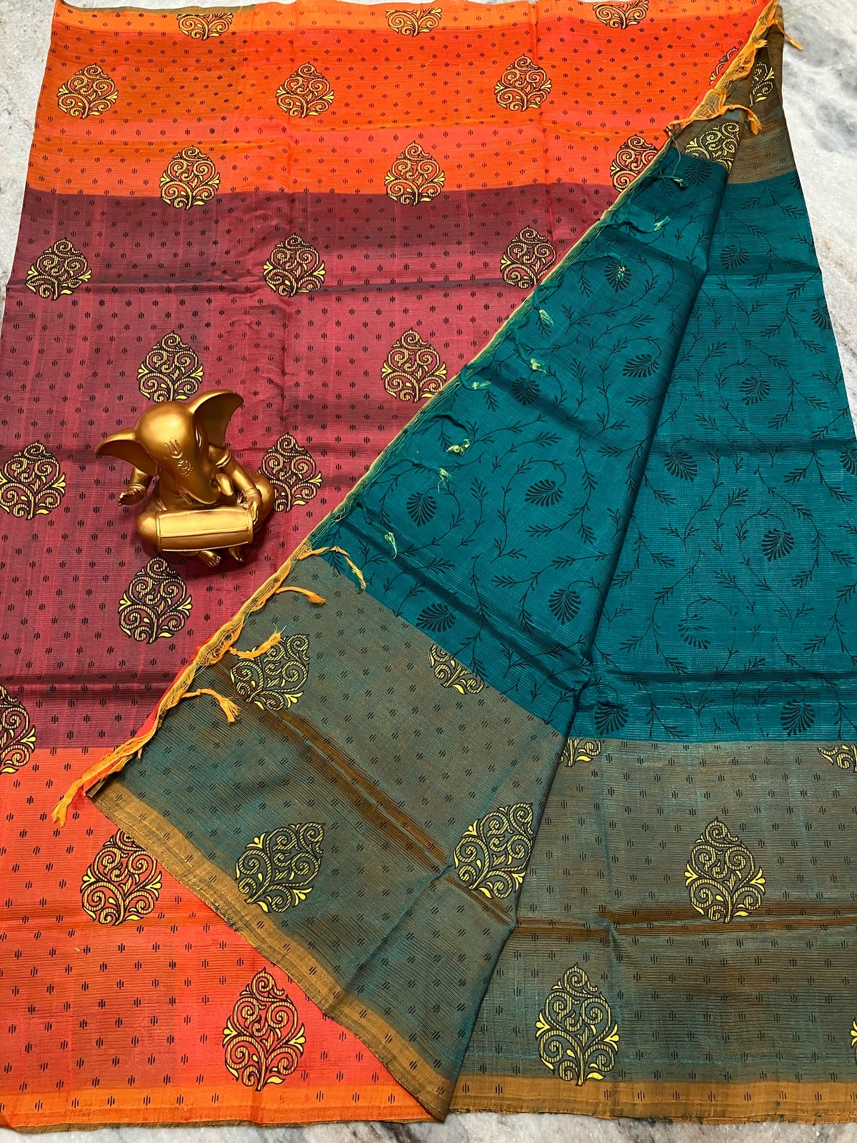 Mangalagiri Pattu Cotton Saree – Timeless Elegance