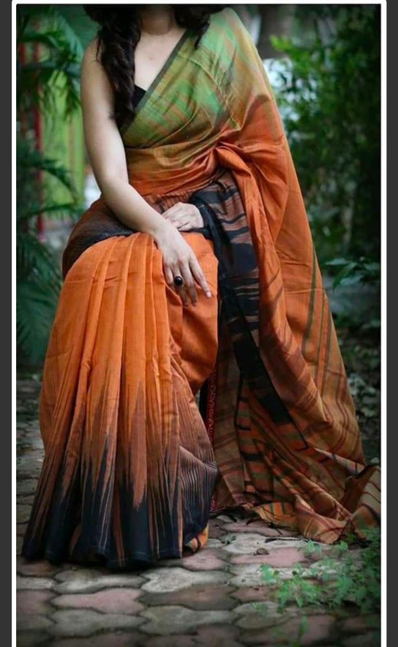 Newly Launched IKKAT Kotki Saree