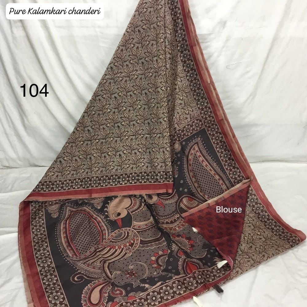 Blossom Bliss Chanderi Cotton