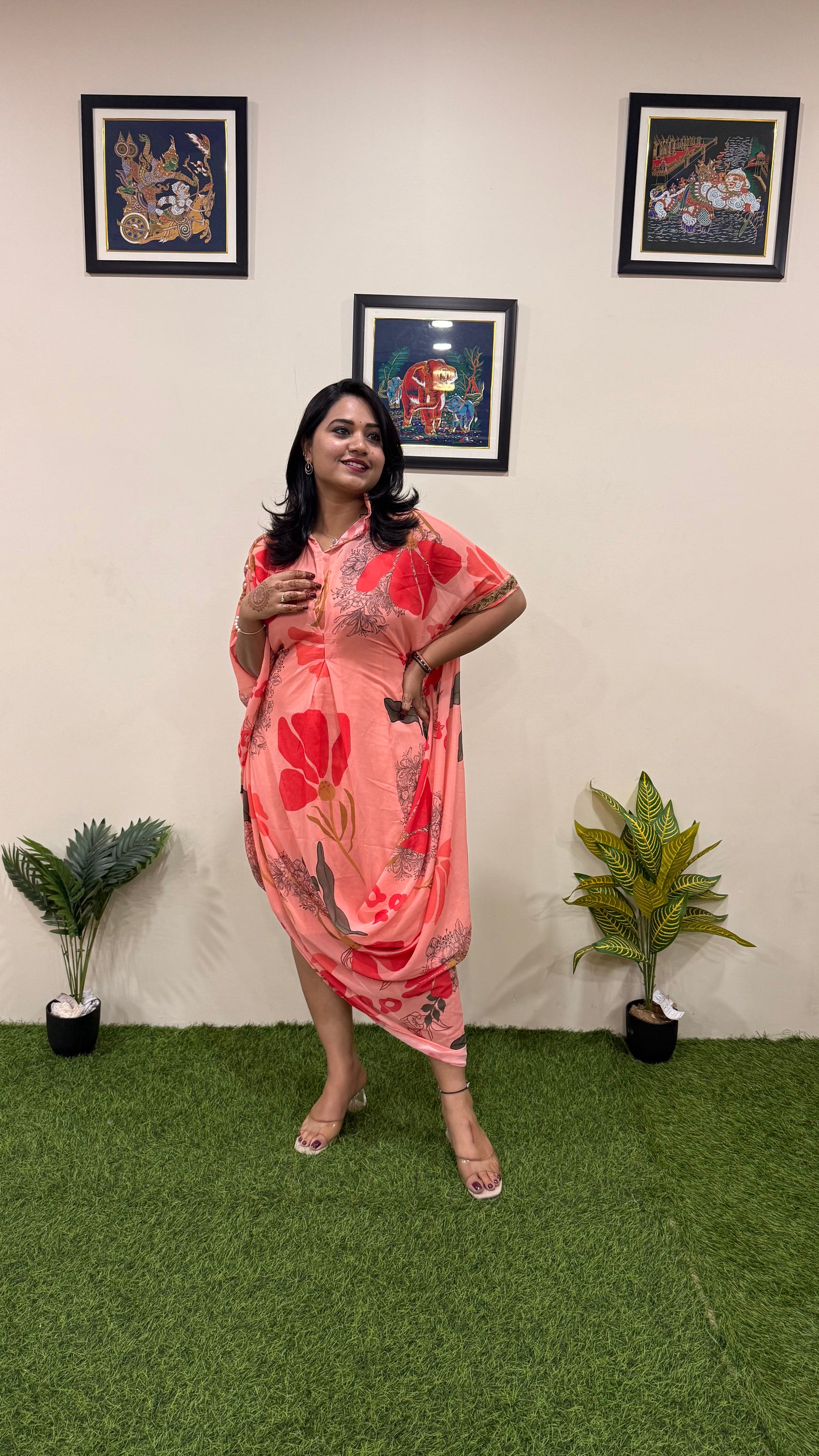 Luxury Printed Kaftan