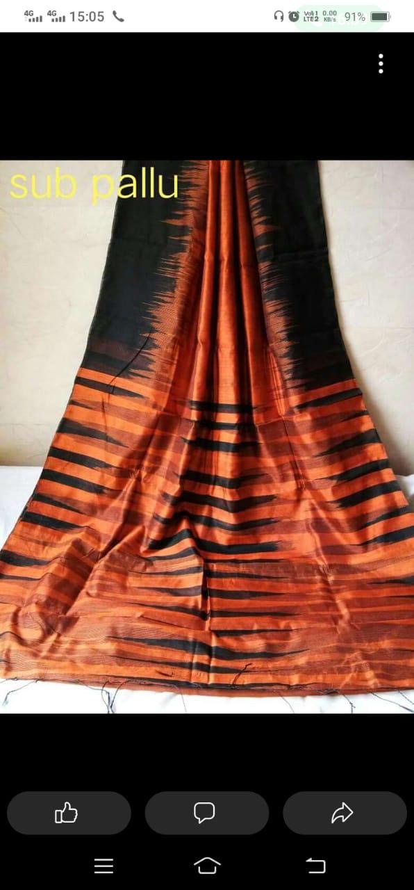 Newly Launched IKKAT Kotki Saree