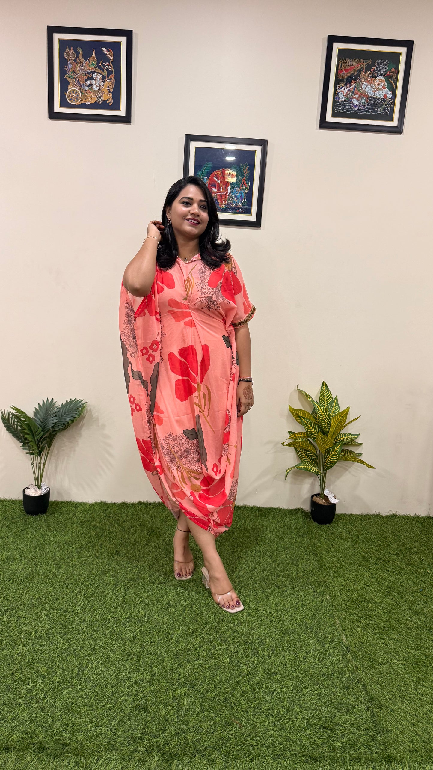 Luxury Printed Kaftan