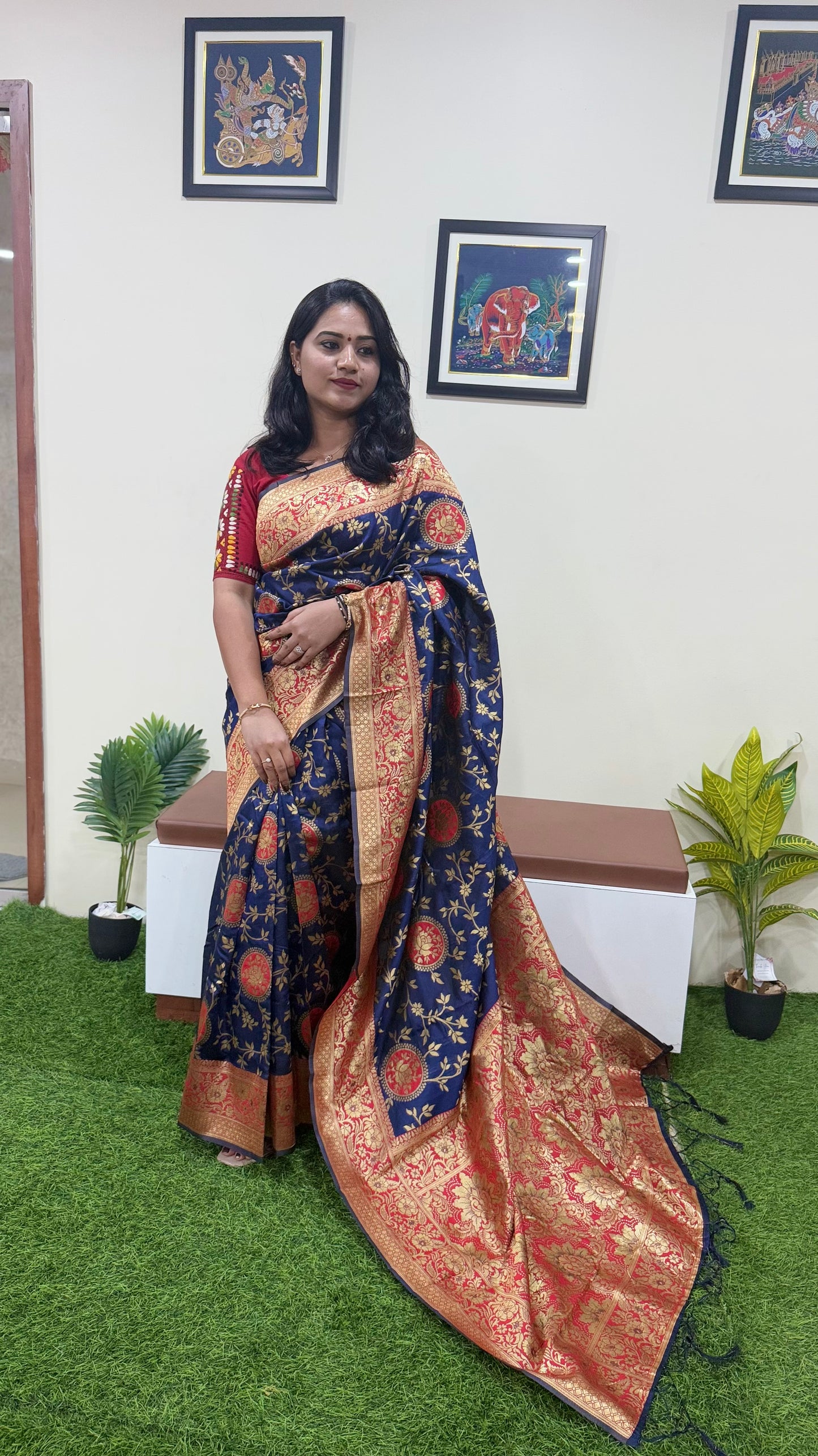 Banarasi Silk Blend Code 316