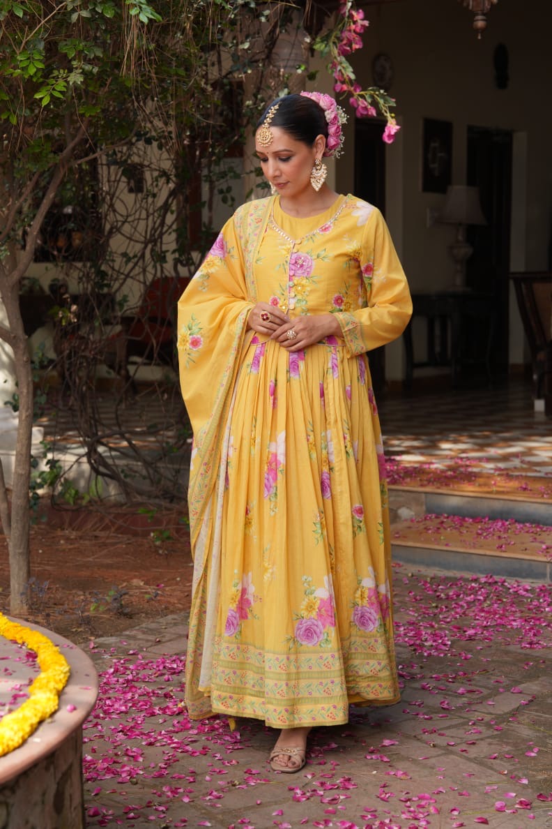 Indo-Western Anarkali Collection