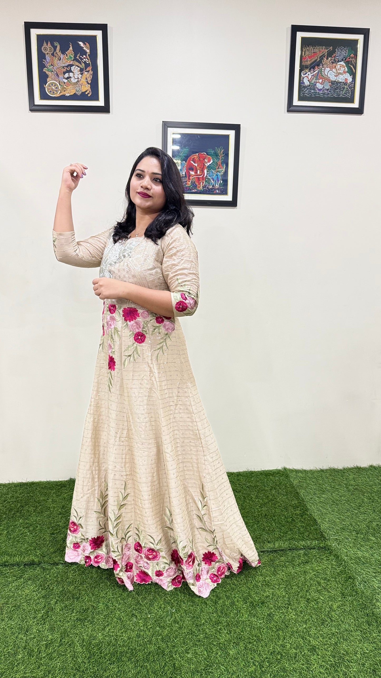 Premium Real Chinon Silk exclusive ETHNIC Collection