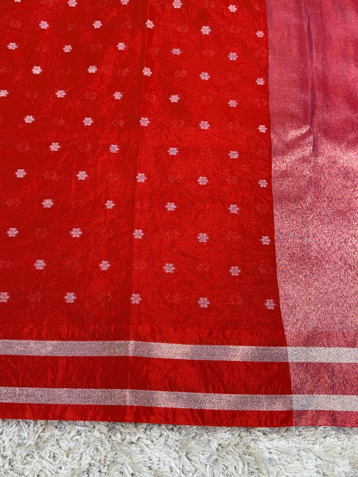 Nayanthara-Inspired Softy Collection: Banarasi Dyeable Silk Saree