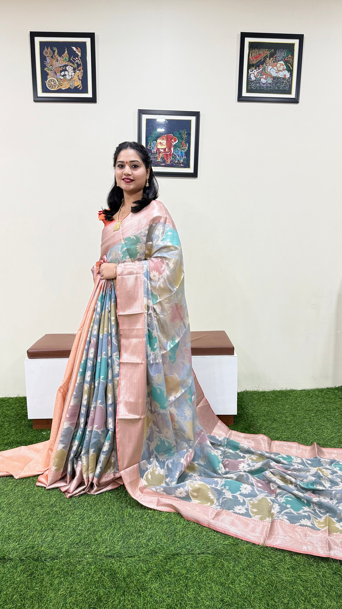 Banarasi Alfi Rangkat Silk – The Epitome of Elegance