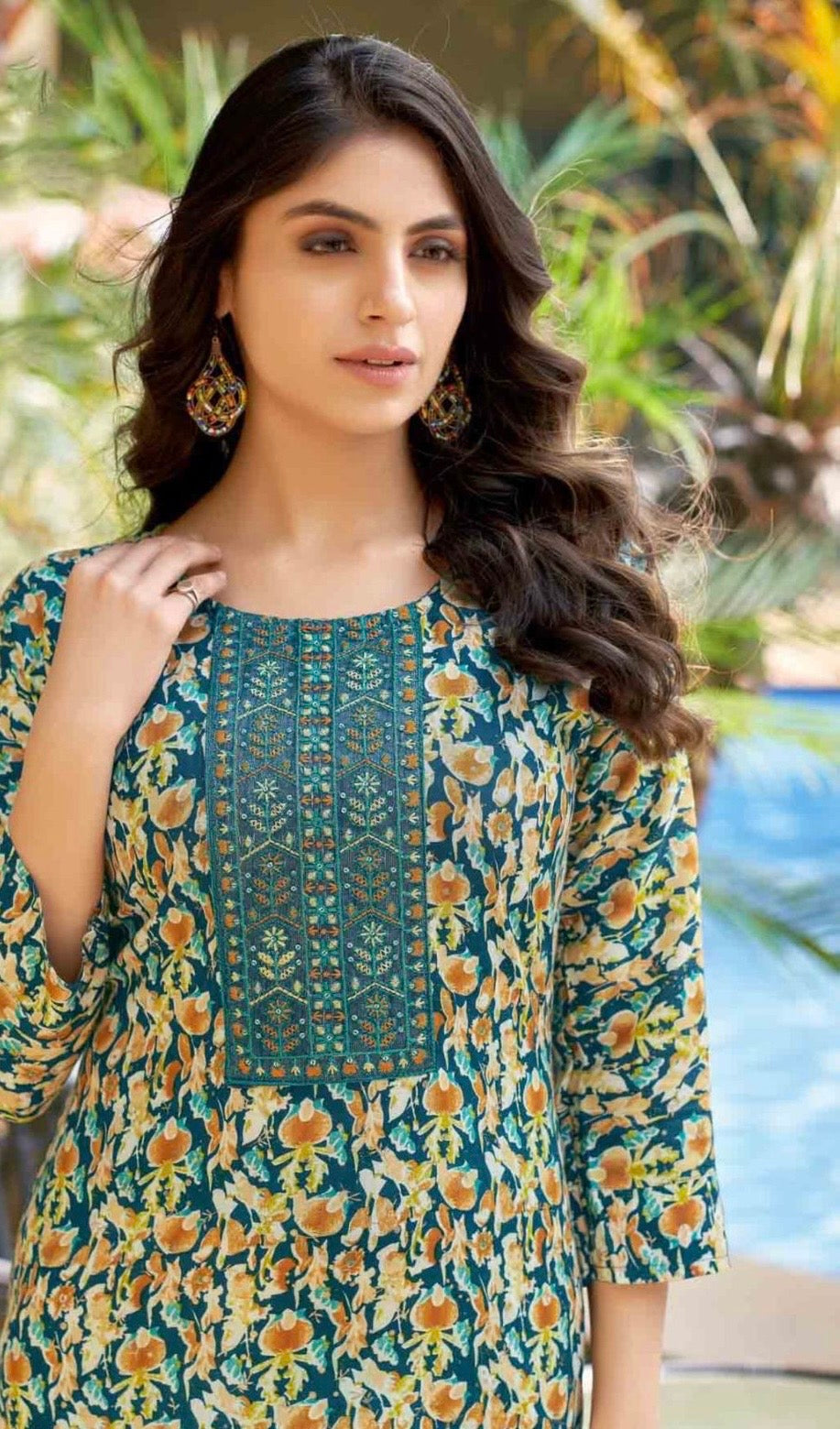 Golden Glow Kurtis MCB1131