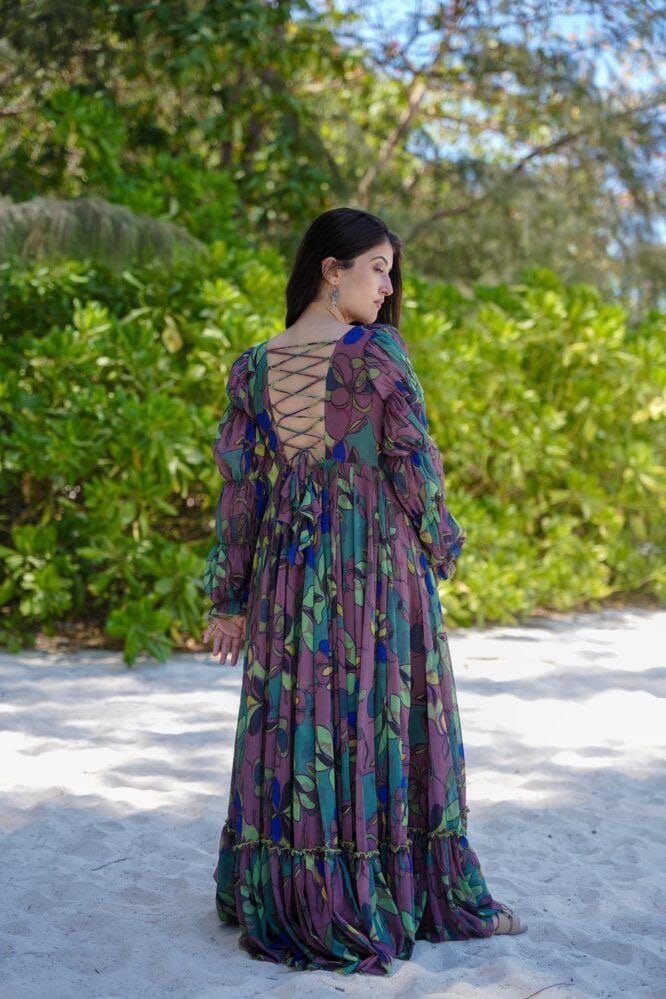 Floral Georgette Maxis on Sale