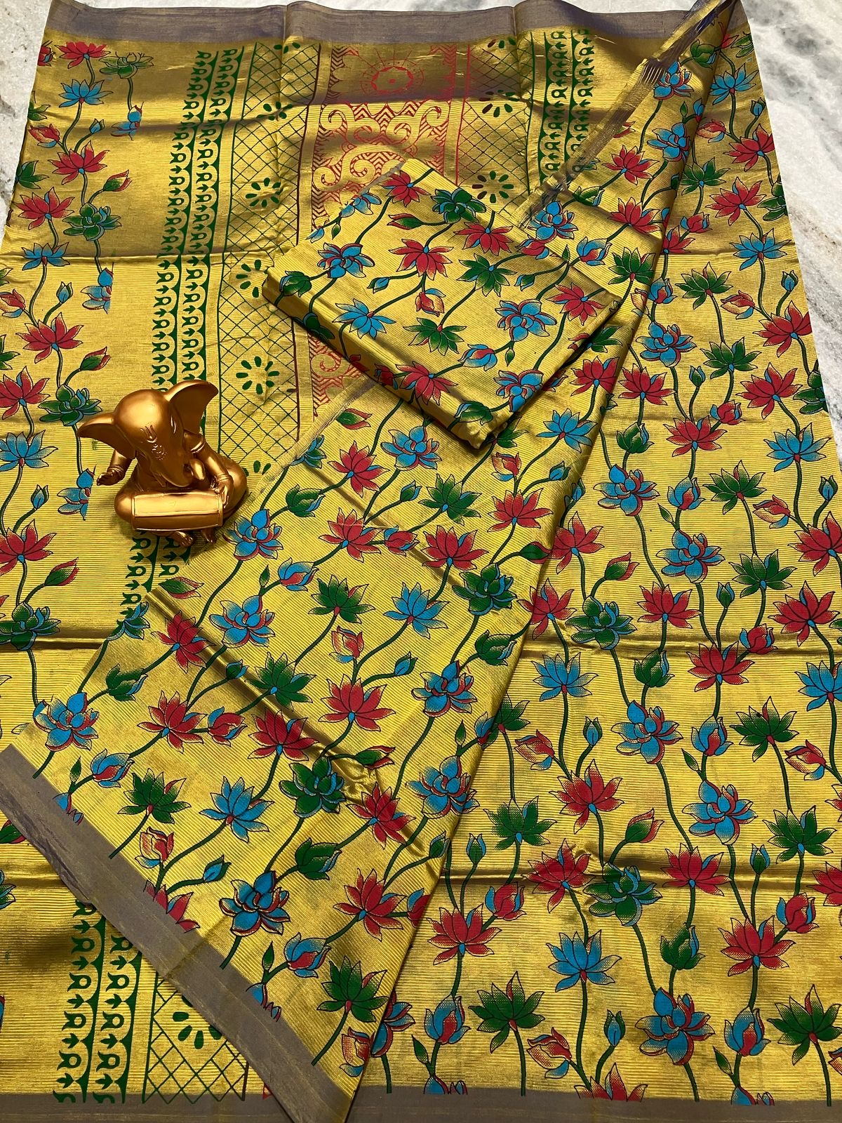 Mangalagiri Pattu Cotton Saree – Timeless Elegance