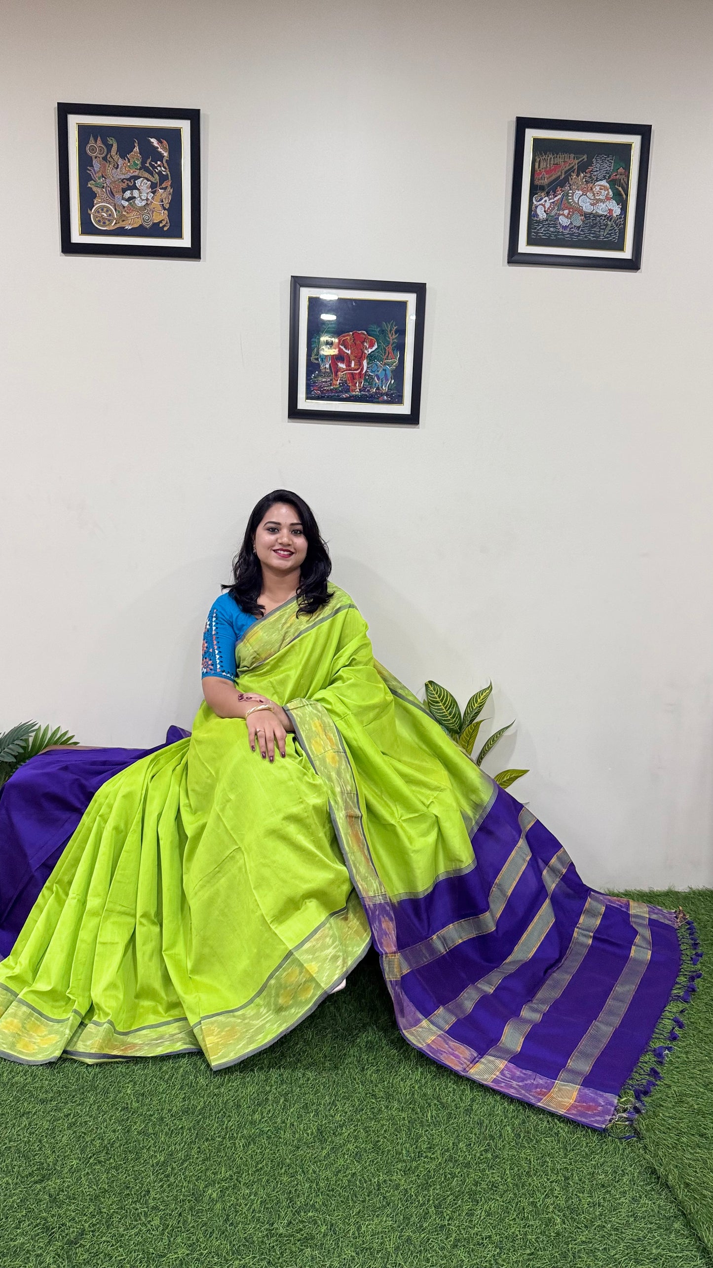 Highly Demanded Eye-Catching Venkatagiri Silk Cotton Sarees