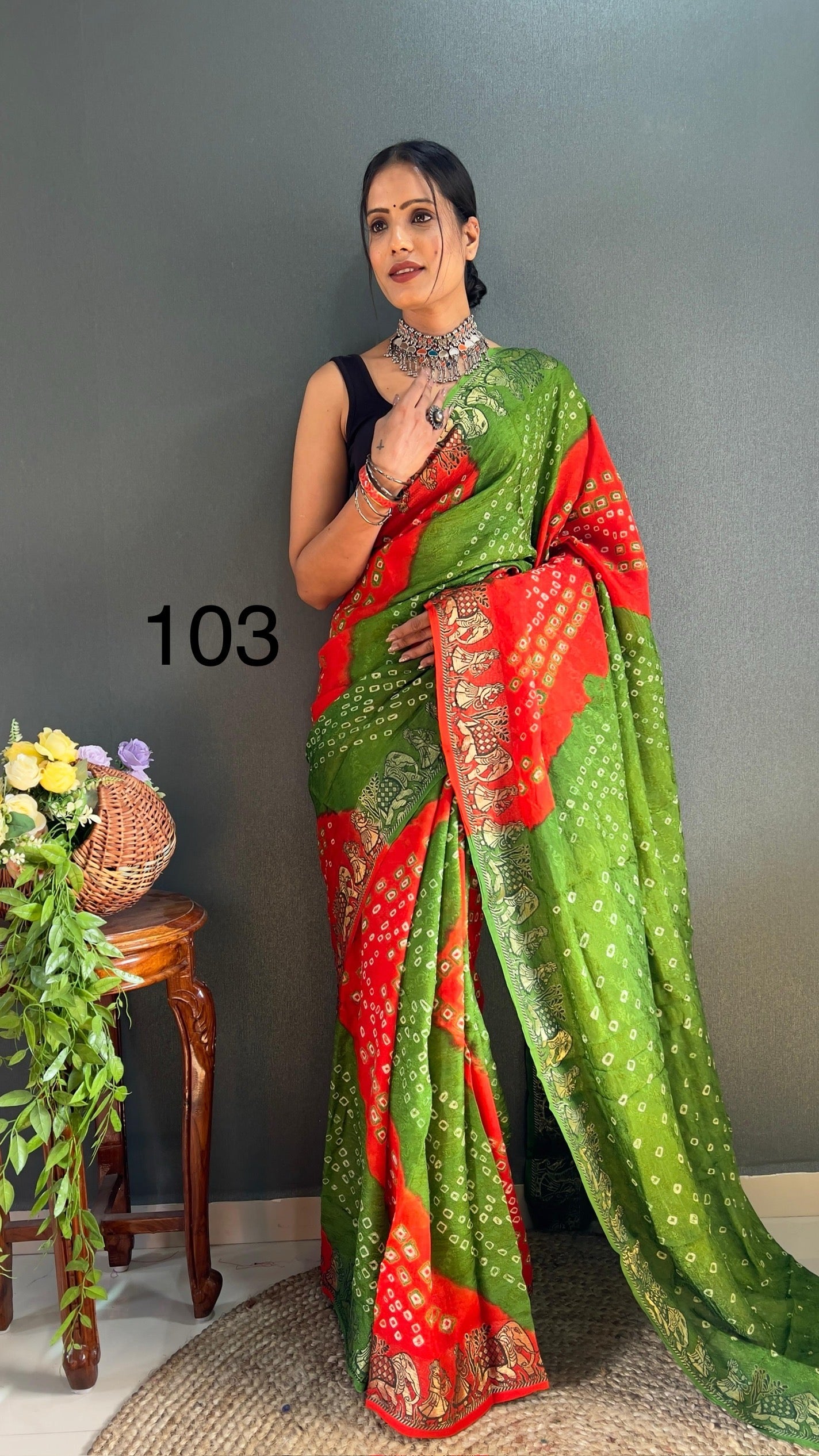Exquisite Elegance - New Bandhani Saree