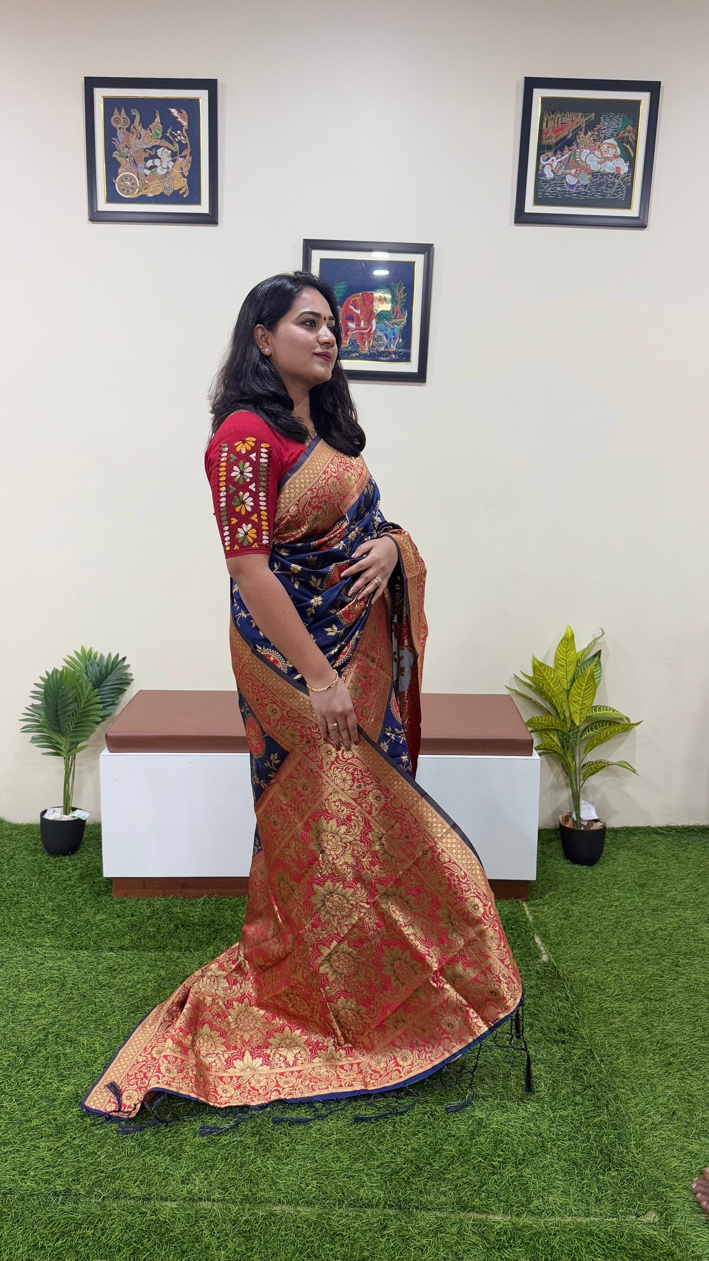 Banarasi Silk Blend Code 316