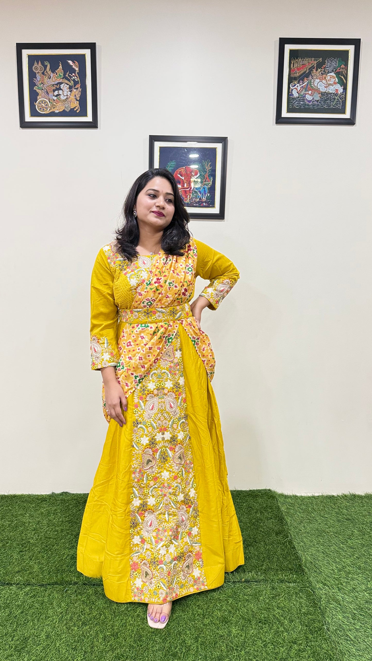 Premium Real Chinon Silk exclusive ETHNIC Collection