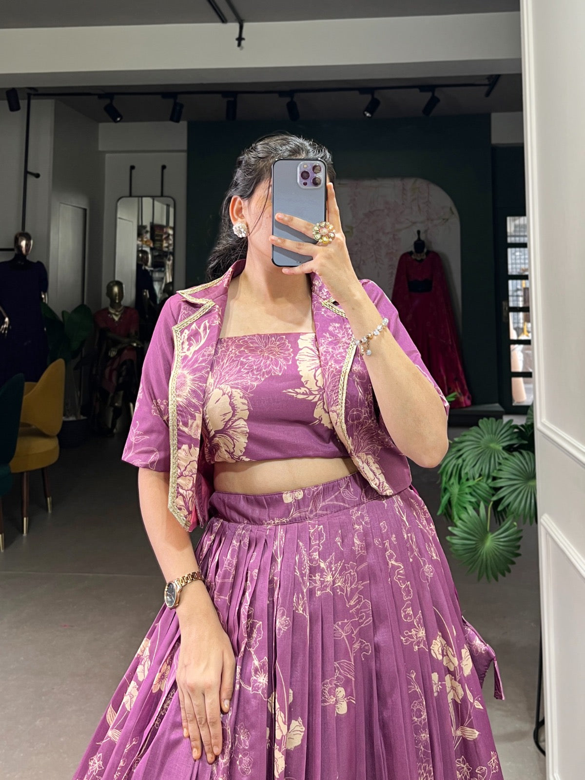Tussar Silk blooming with charm