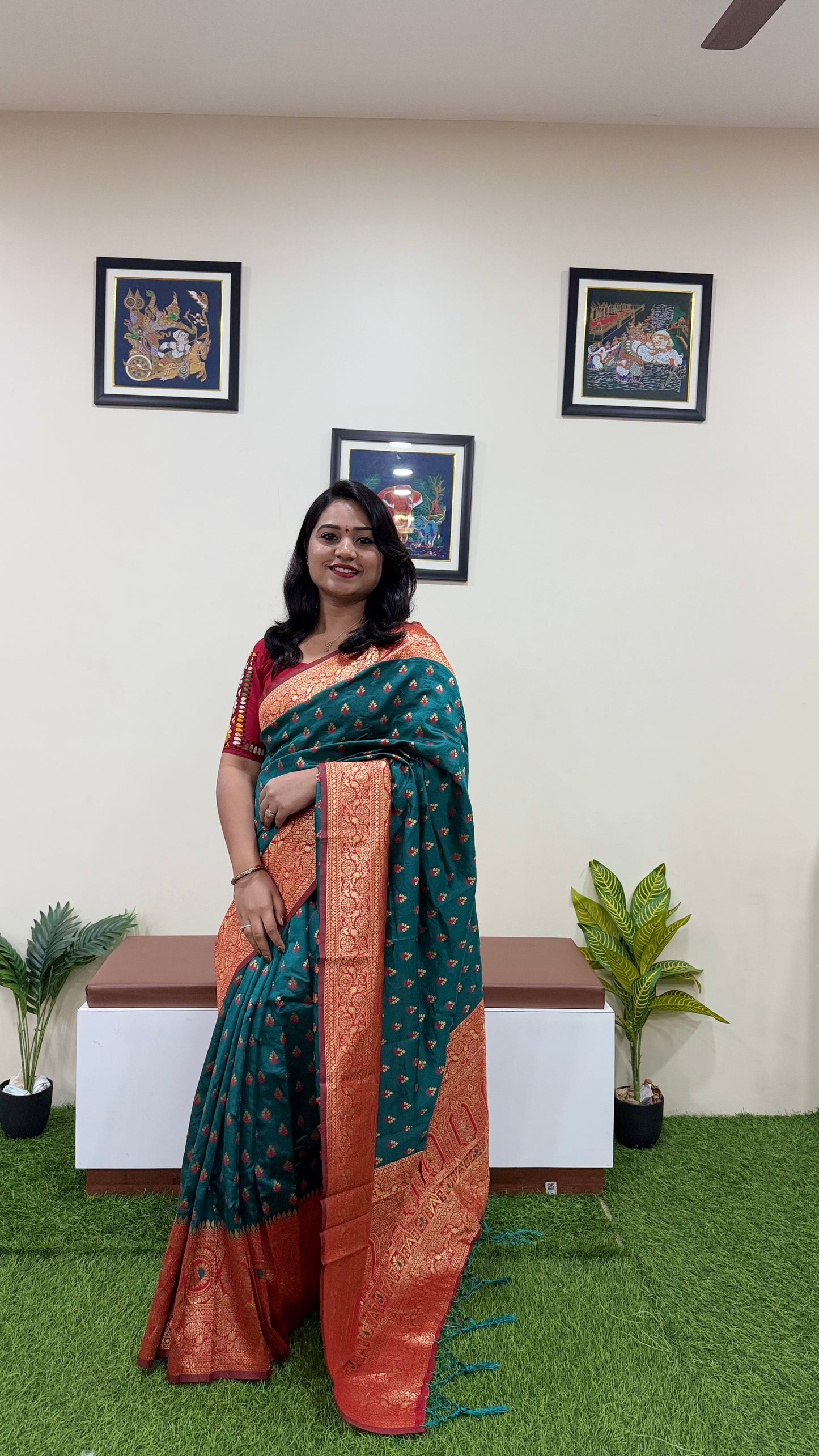 Banarasi Silk Blend Code 317