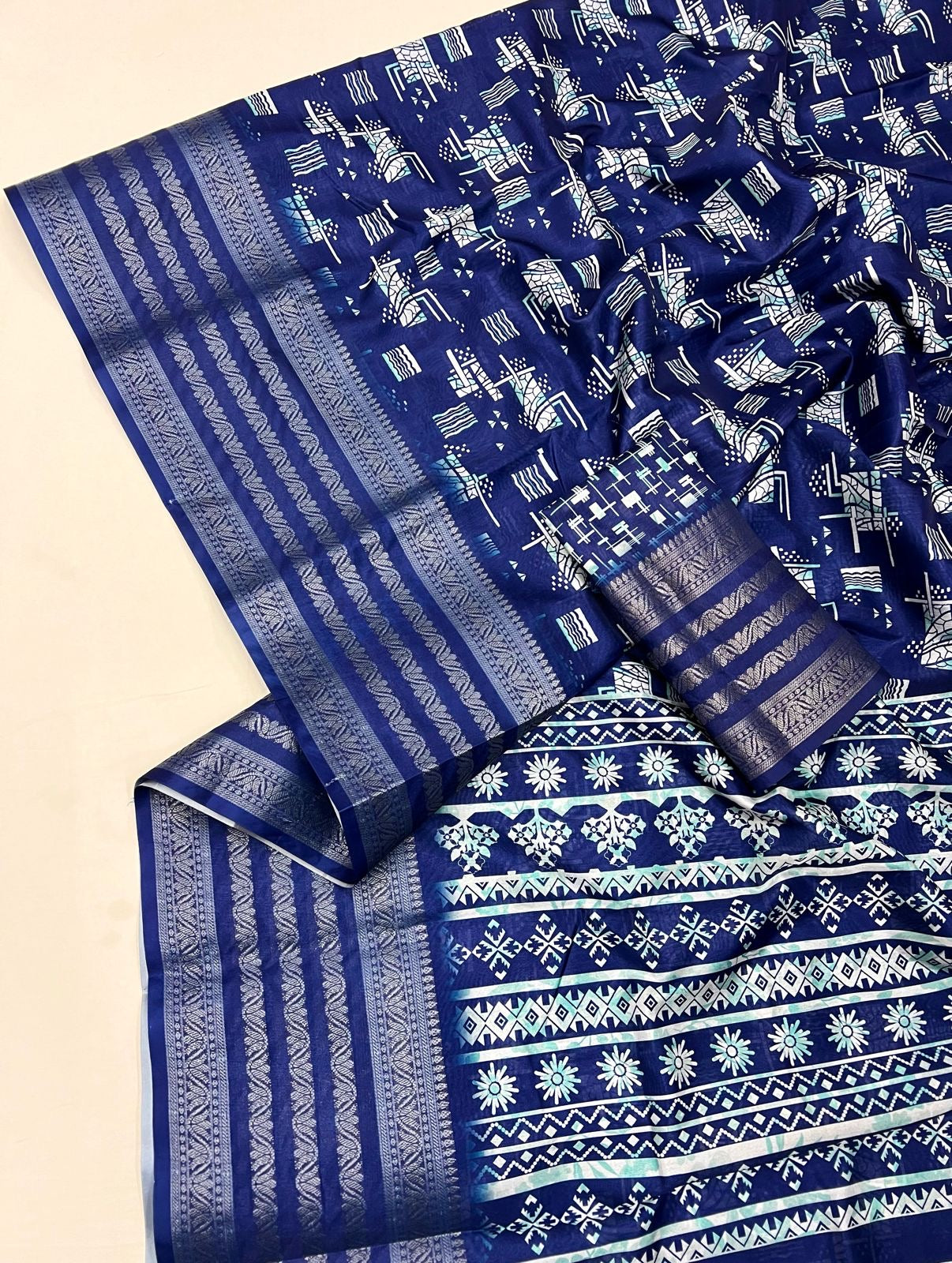 Floral elegance Dola Silk Sarees