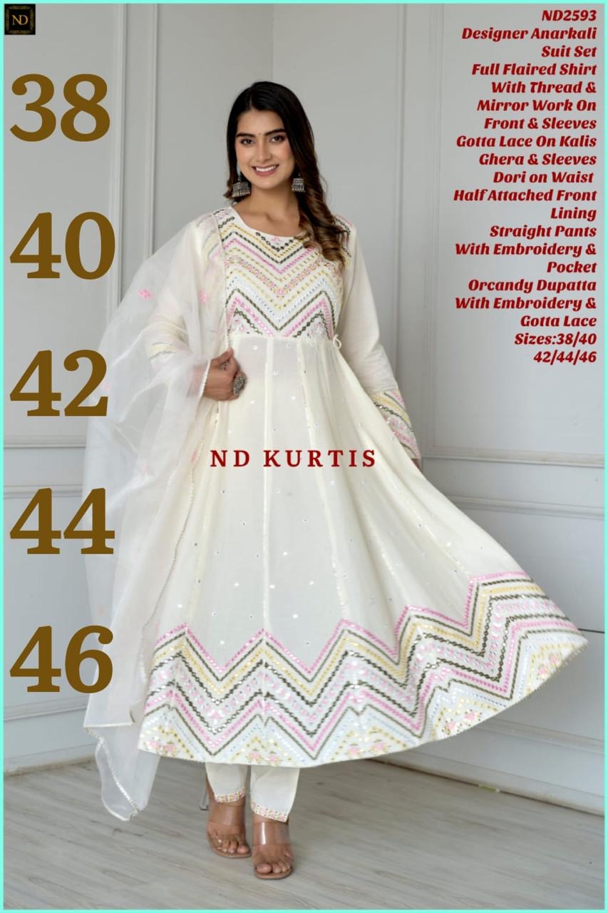 Designer Anarkali Suit Set