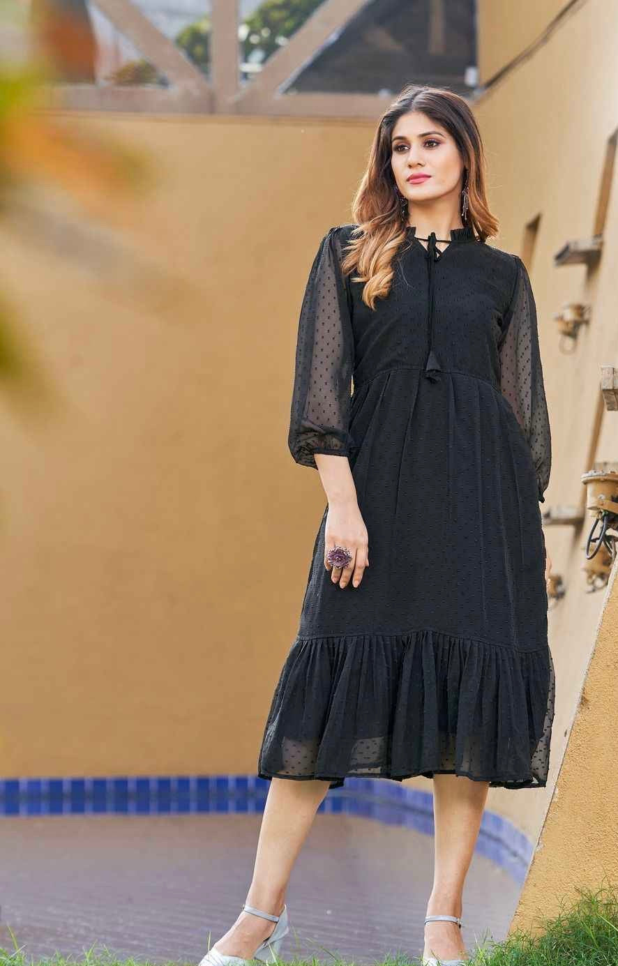 Charming Georgette Kurtis