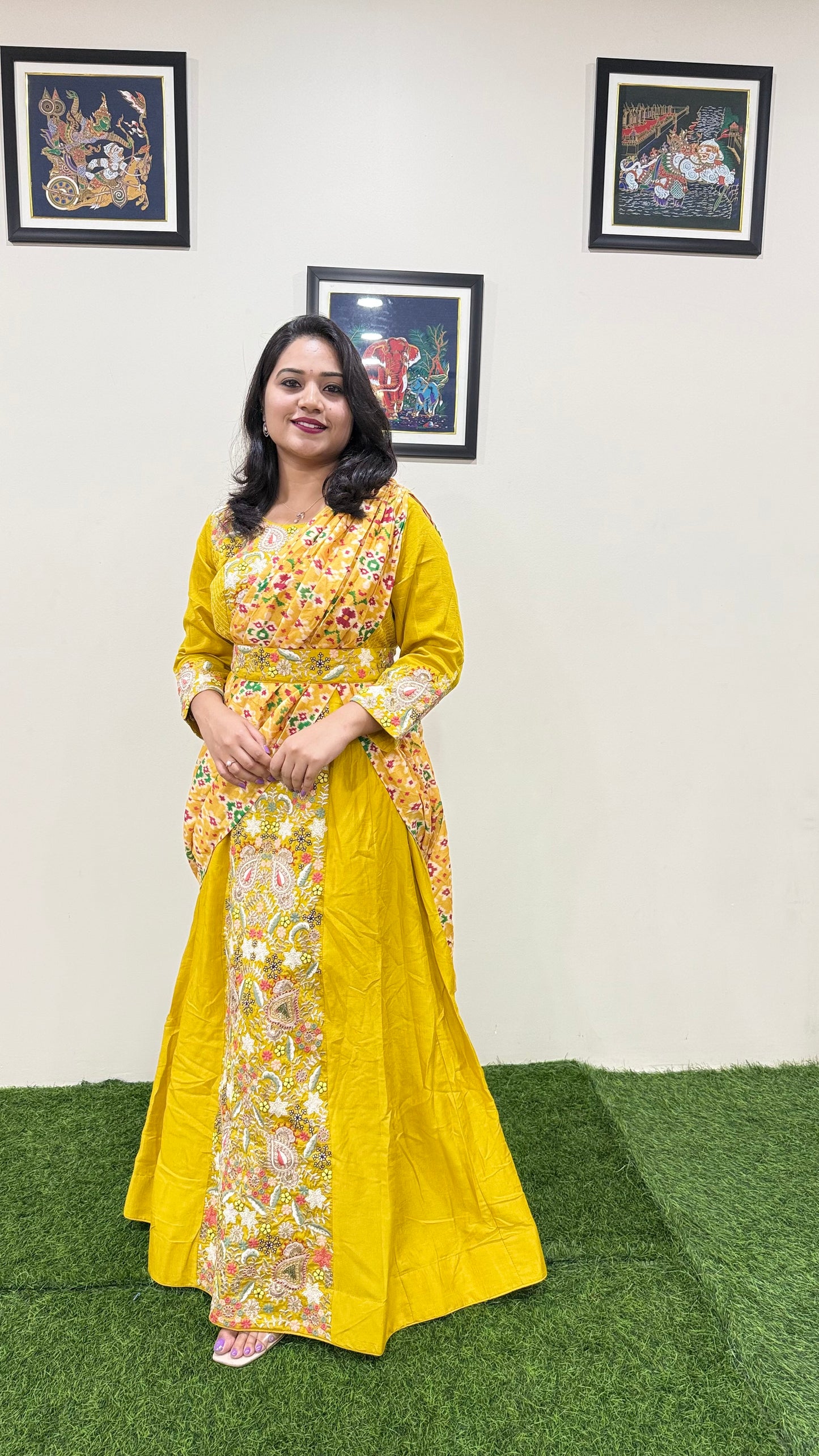 Premium Real Chinon Silk exclusive ETHNIC Collection