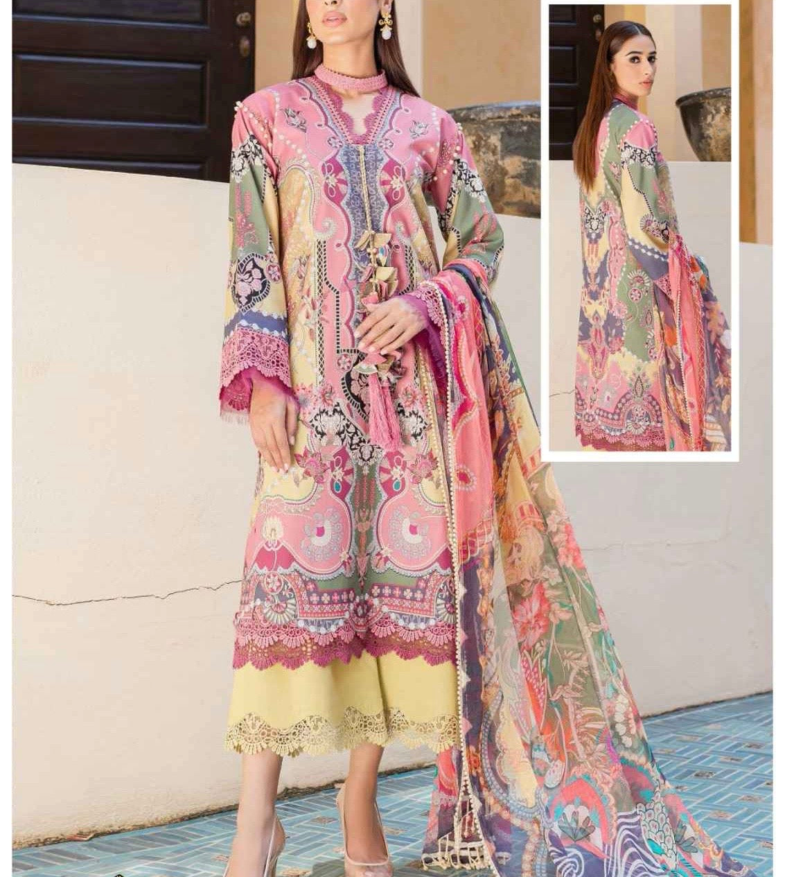 Classy Luxury Designer Dress Material