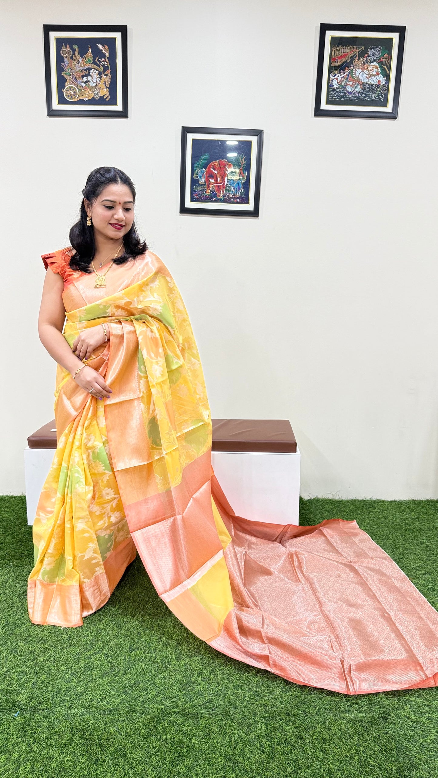 Banarasi Alfi Rangkat Silk – The Epitome of Elegance