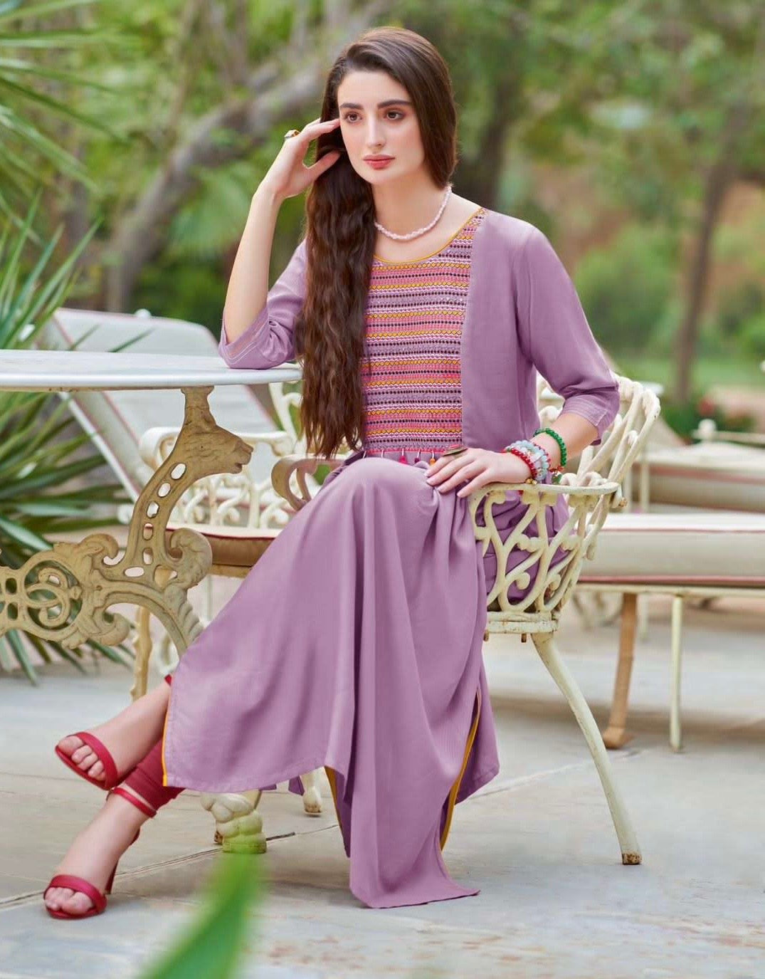 Mulberry Elegance Luxury Kurtis