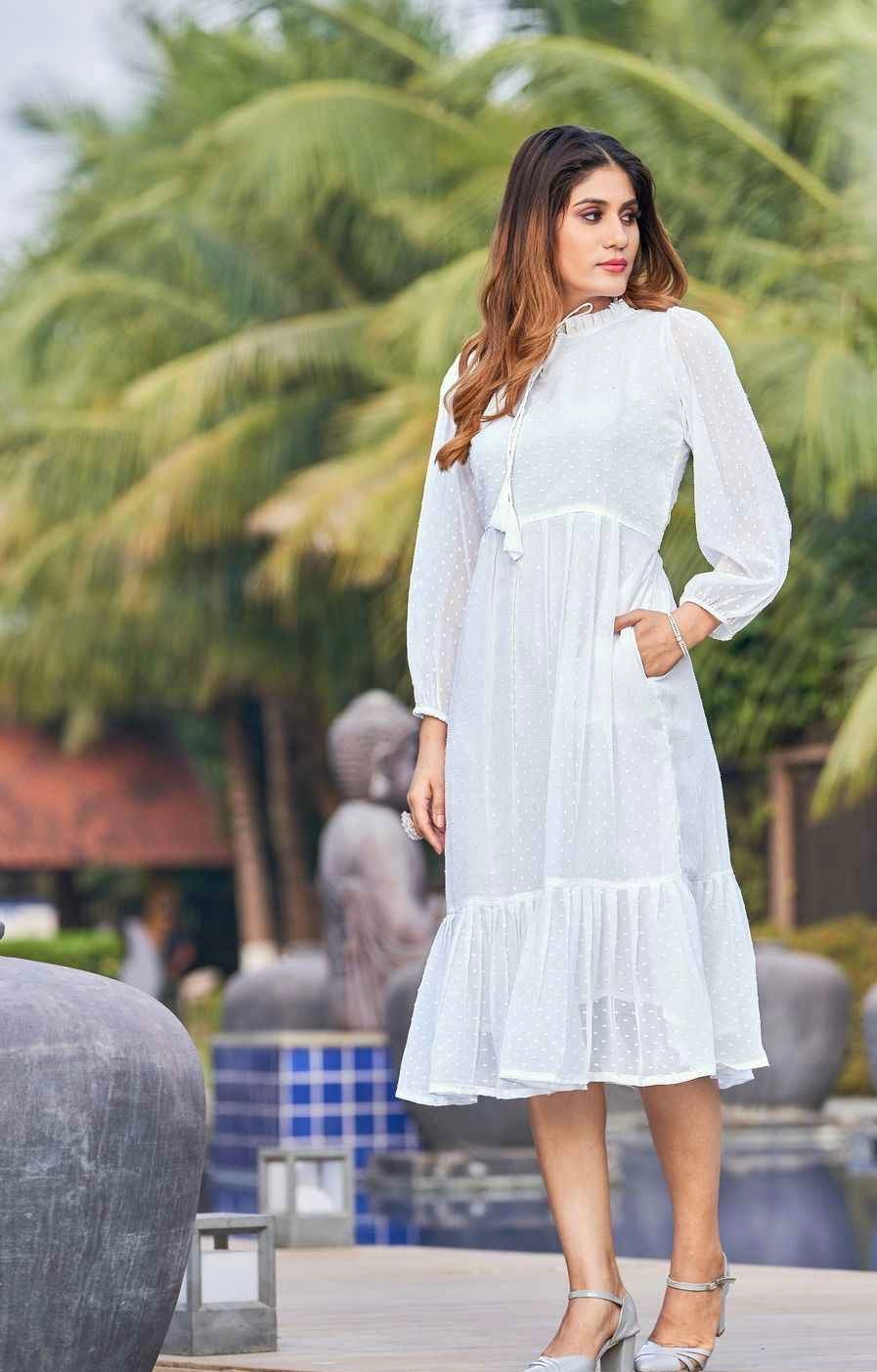 Charming Georgette Kurtis