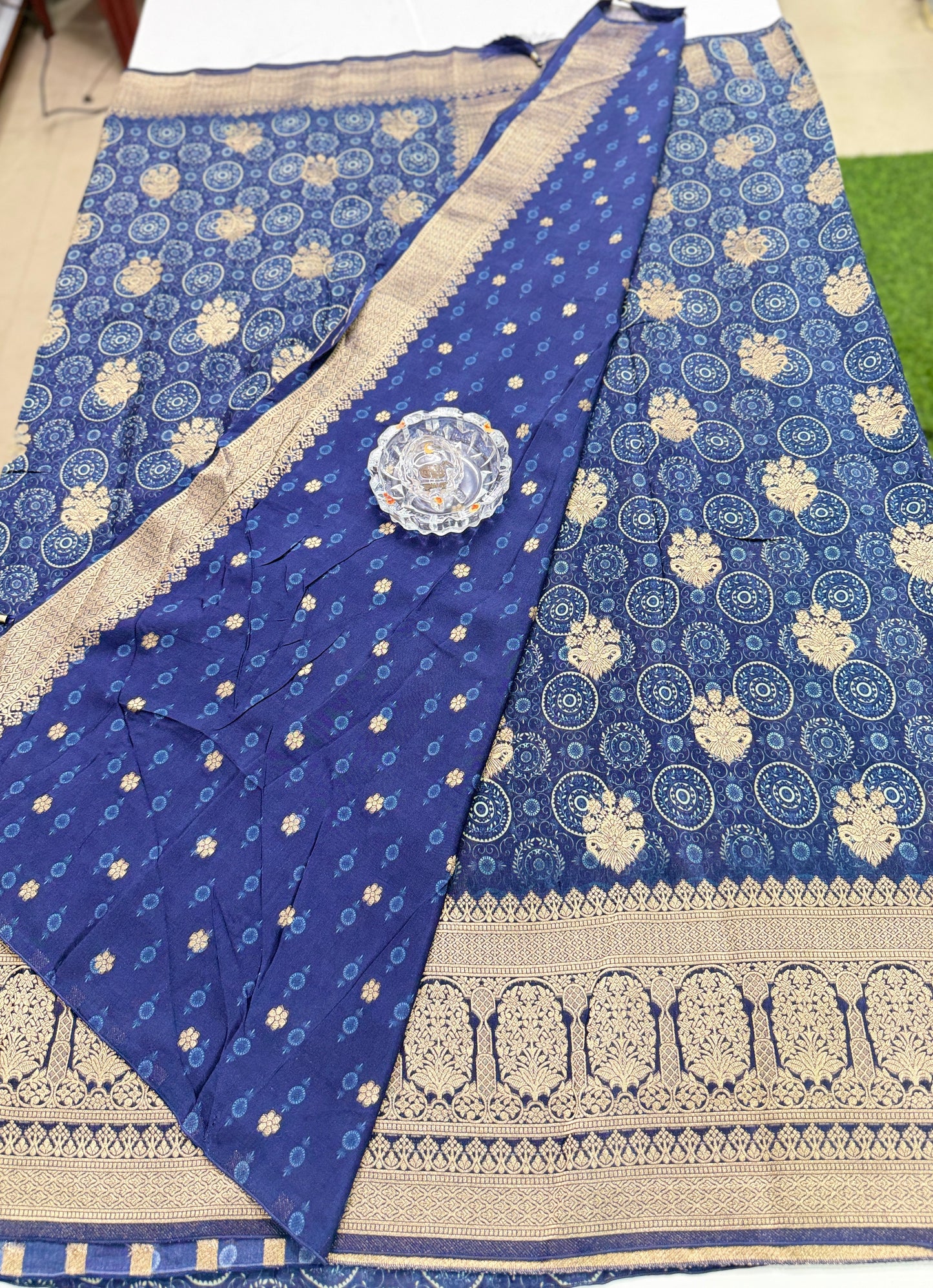 Pure Modal Silk Saree with Digital Print and Zari Border – Premium Festive Ethnic Saree for Women