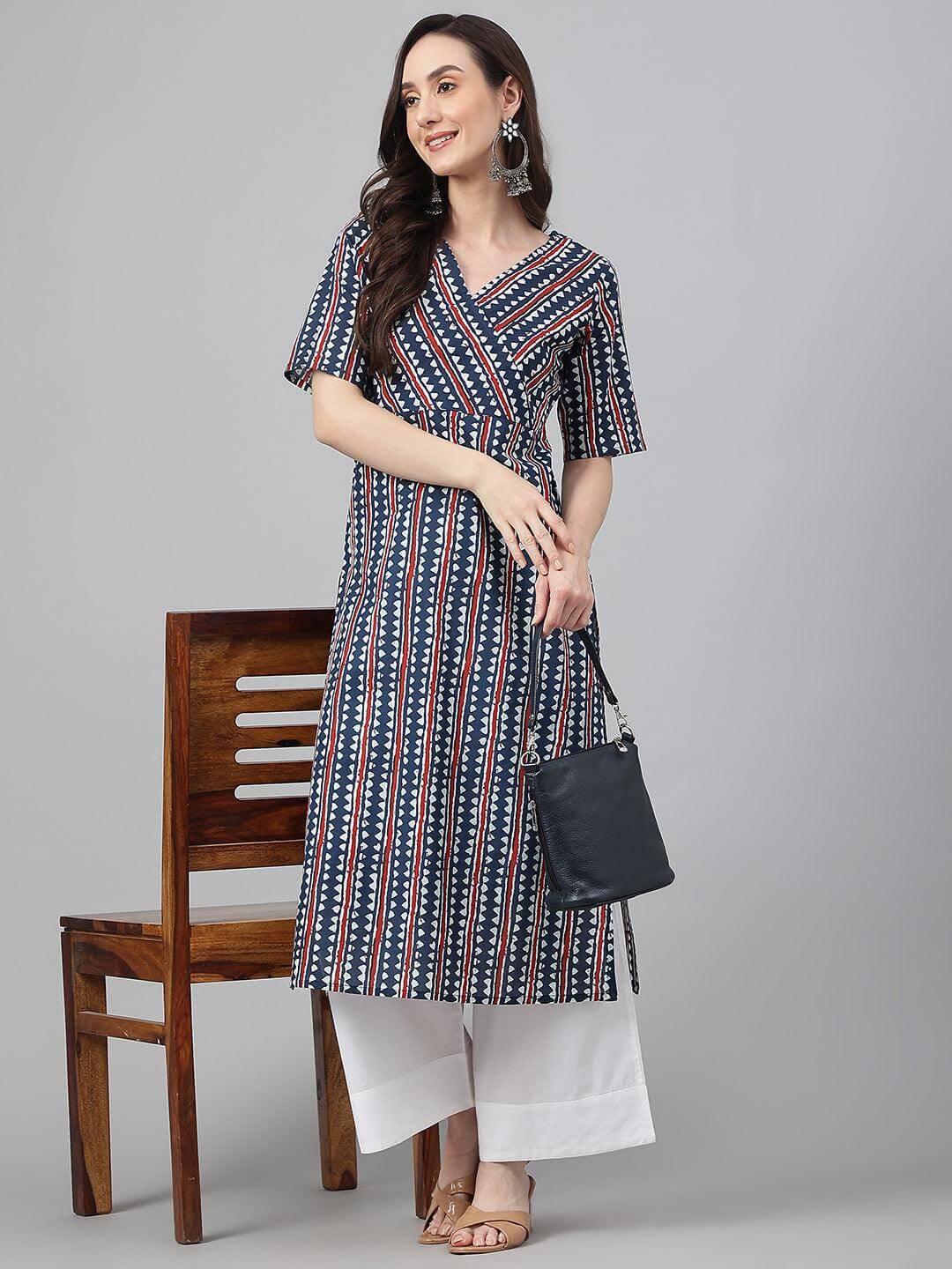 STRAIGHT KURTA GEOMETRIC 4016MFJ