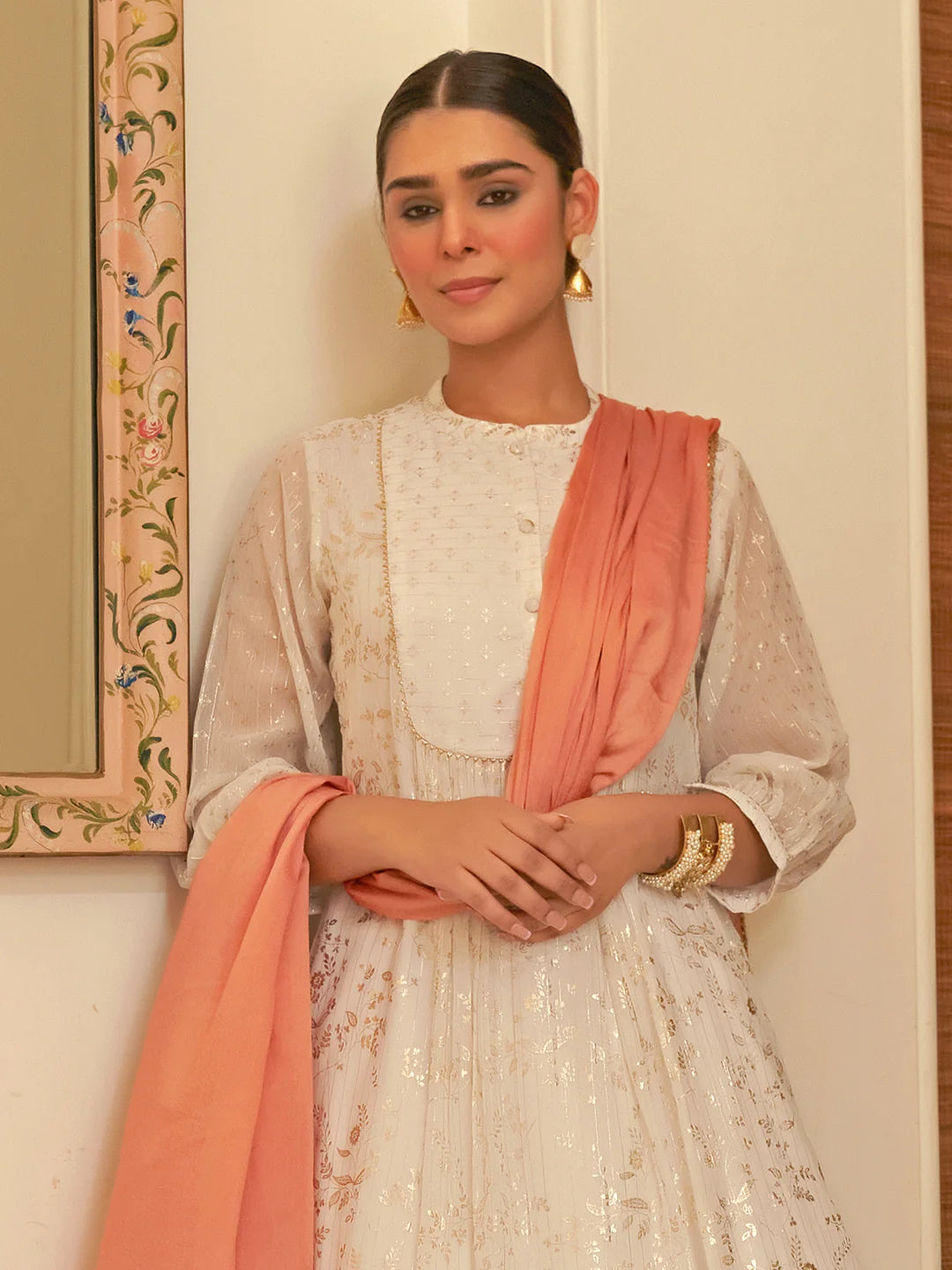 WHITE CHIFFON ELEGANT EXCELLENCY
