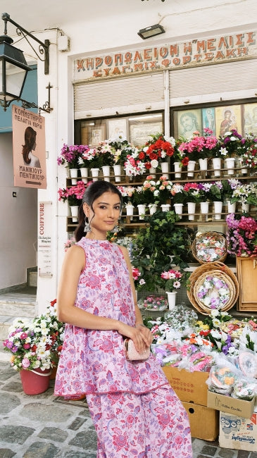 Crepe Digital Printed Co-ords Set