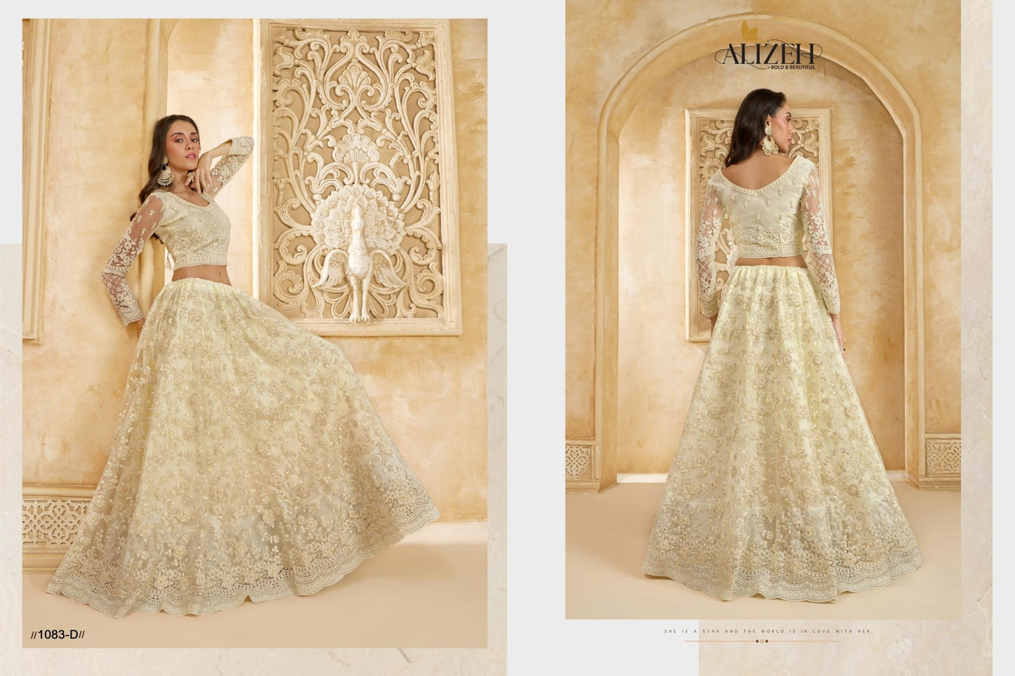 Designer Lehenga Set Alizeh 1083 - Mani's Fashions