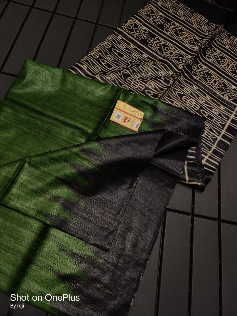 Heritage Elegance: Handwoven Desi Tussar Ghicha Sarees