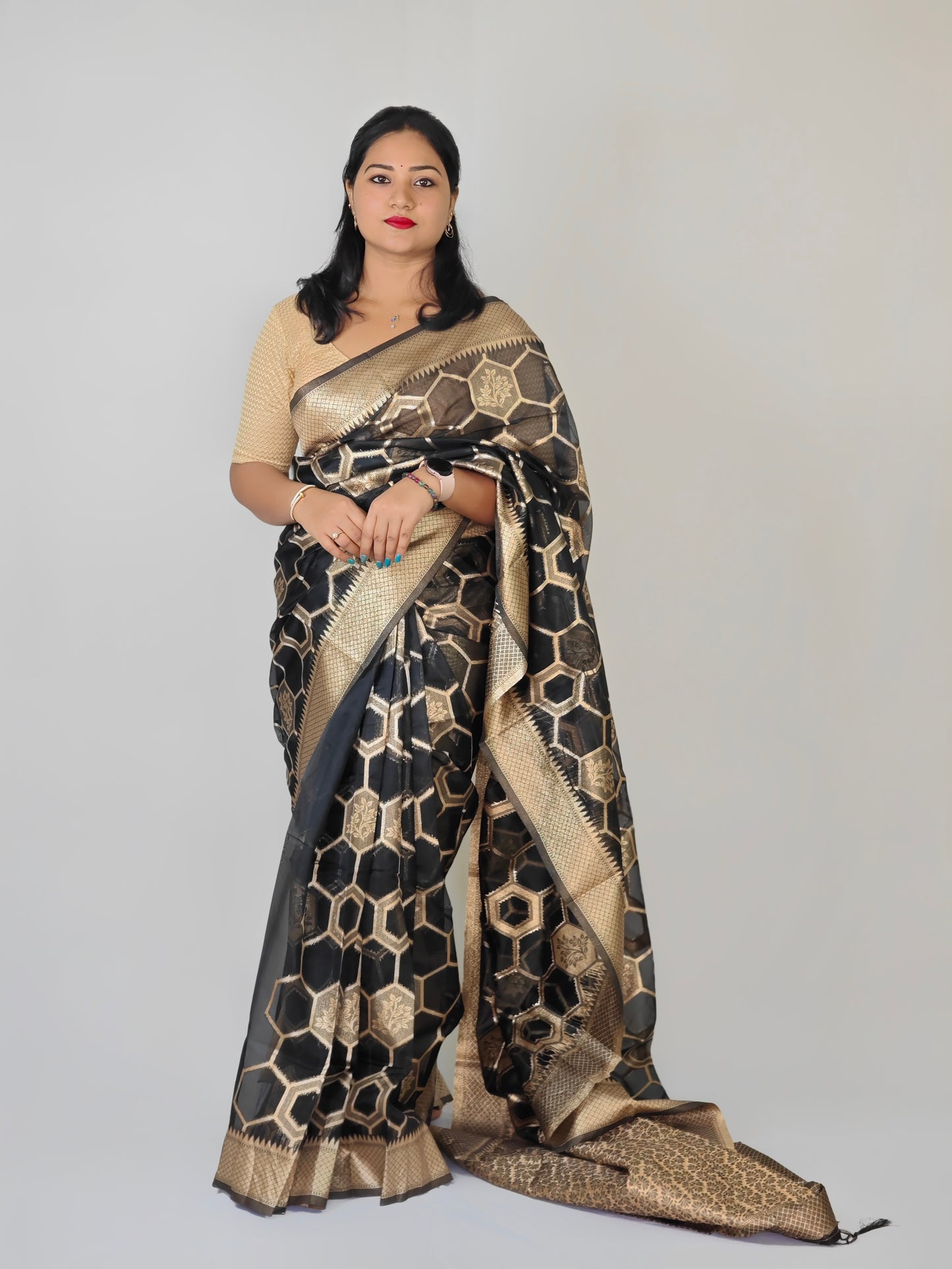 Soft Premium Organza Silk Saree - Super Sale