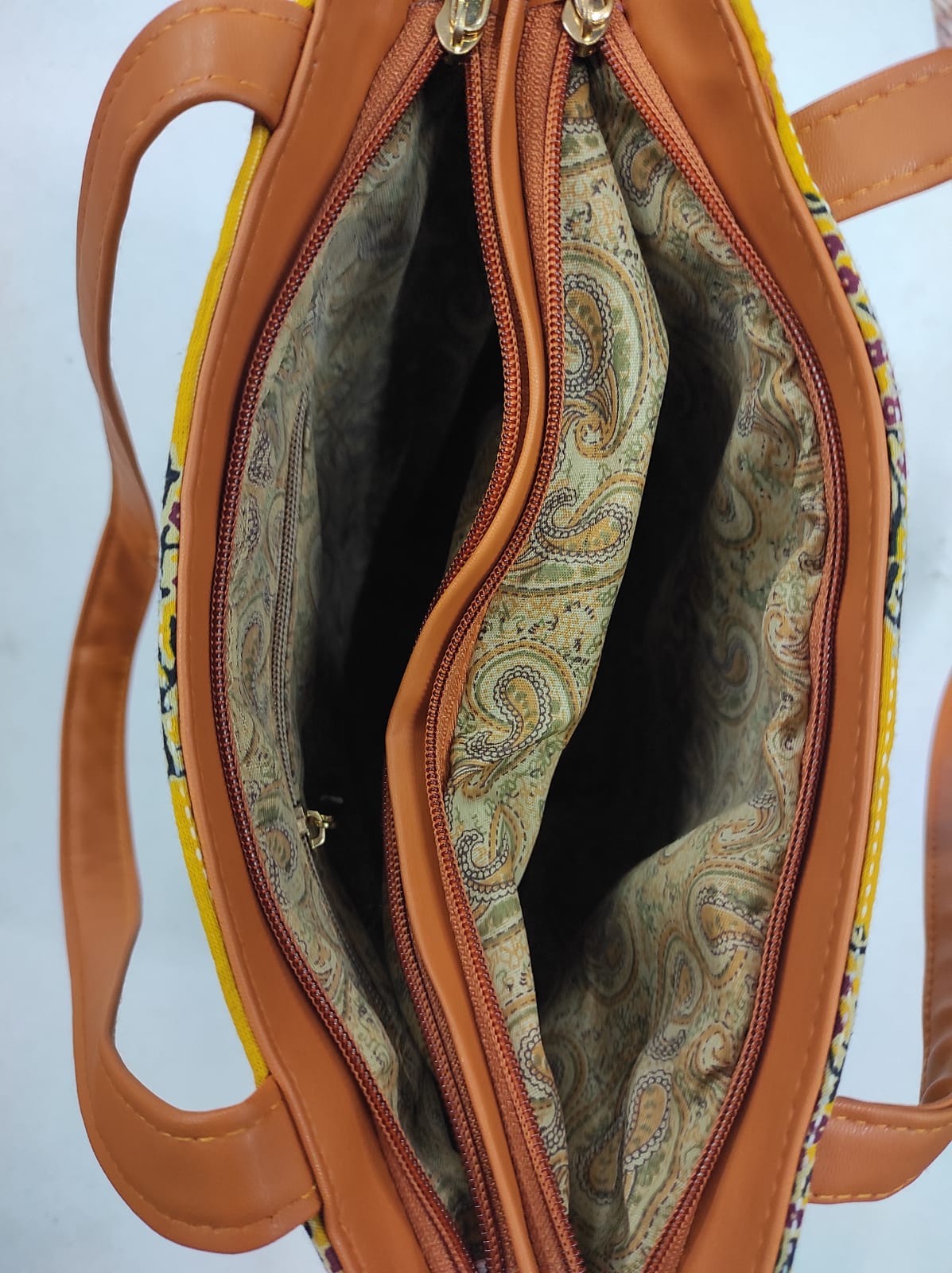 Beautiful Ikkat Print Handbags Combo