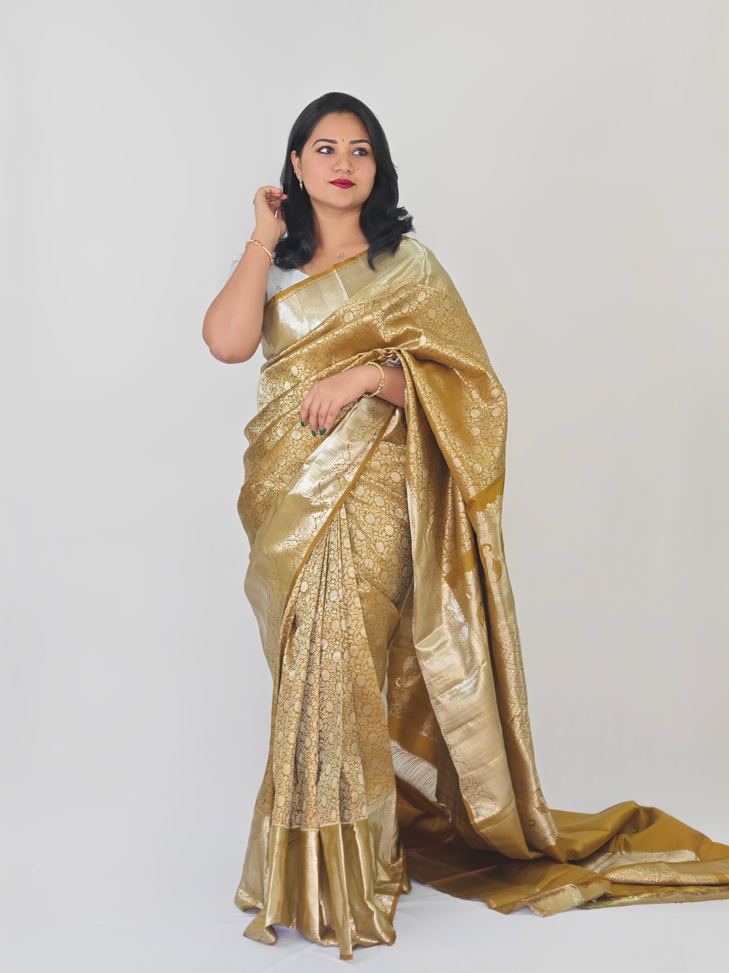 100% Pure Silk Handloom Sarees with Silver Zari - Lightweight Elegance at Direct Weaver Prices