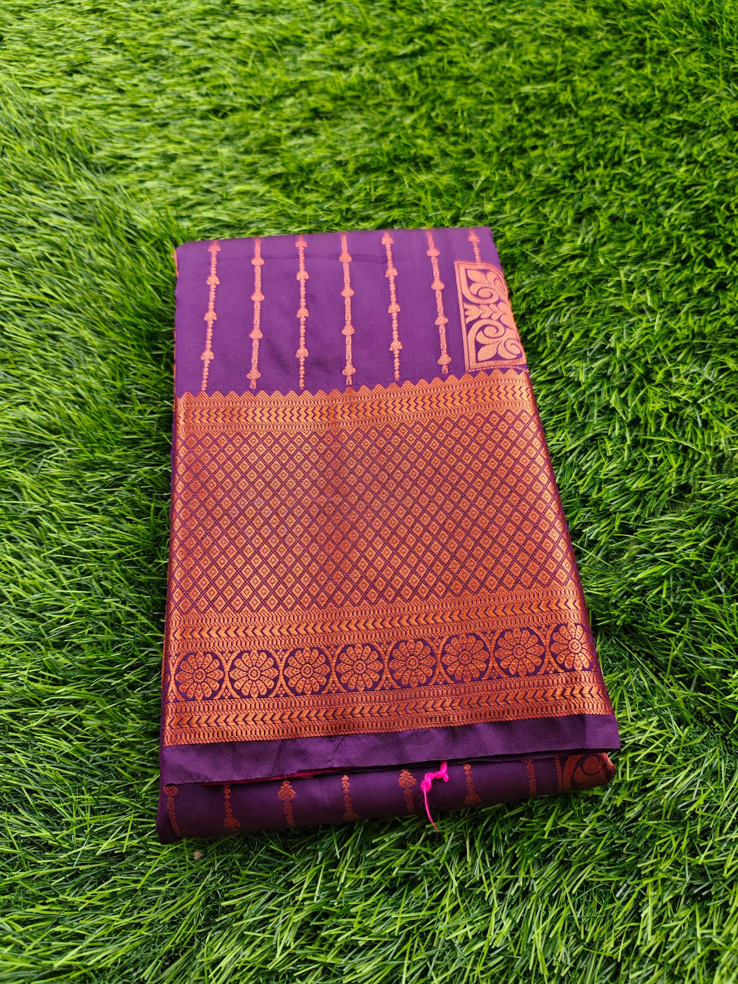 Regal Revarie Dharmavaram Style Meena Soft Silk Sarees