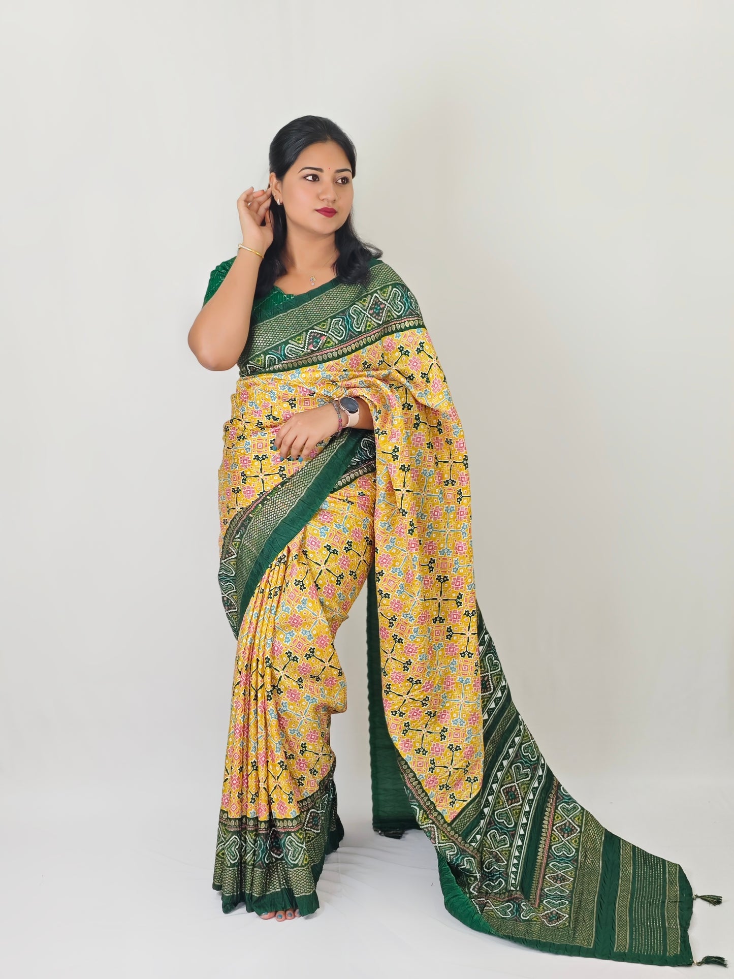 Crushed Patola Sarees