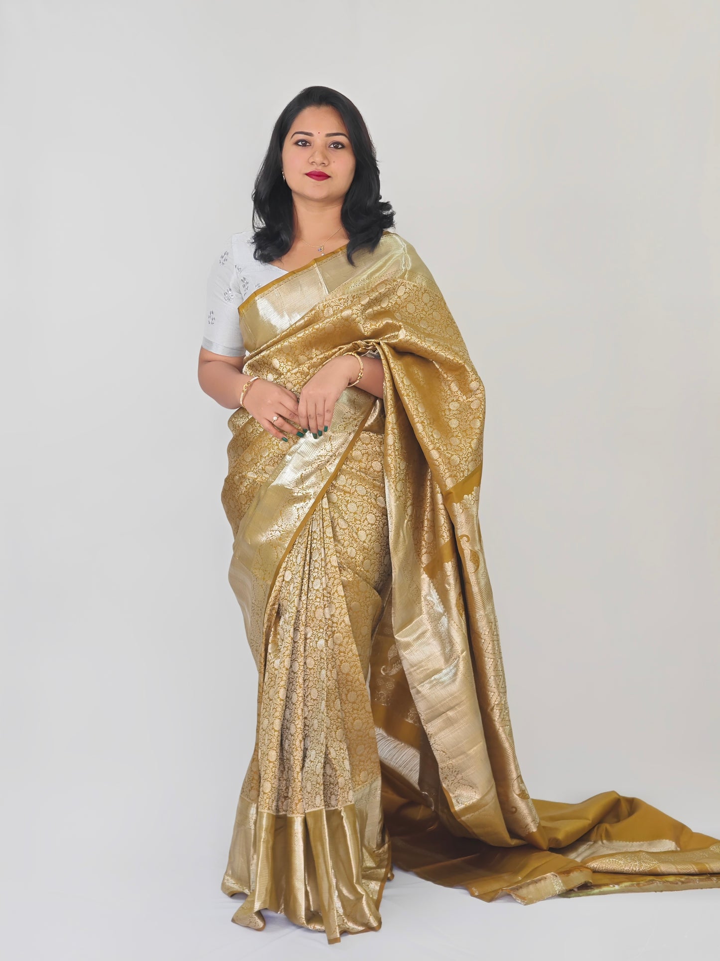 100% Pure Silk Handloom Sarees with Silver Zari - Lightweight Elegance at Direct Weaver Prices