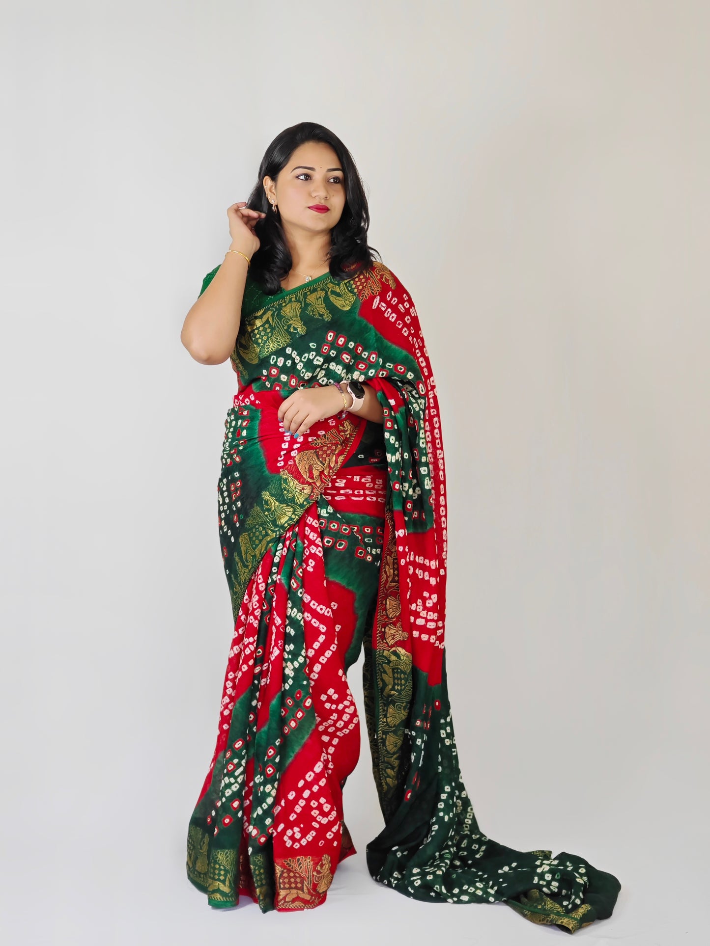 Exquisite Elegance - New Bandhani Saree