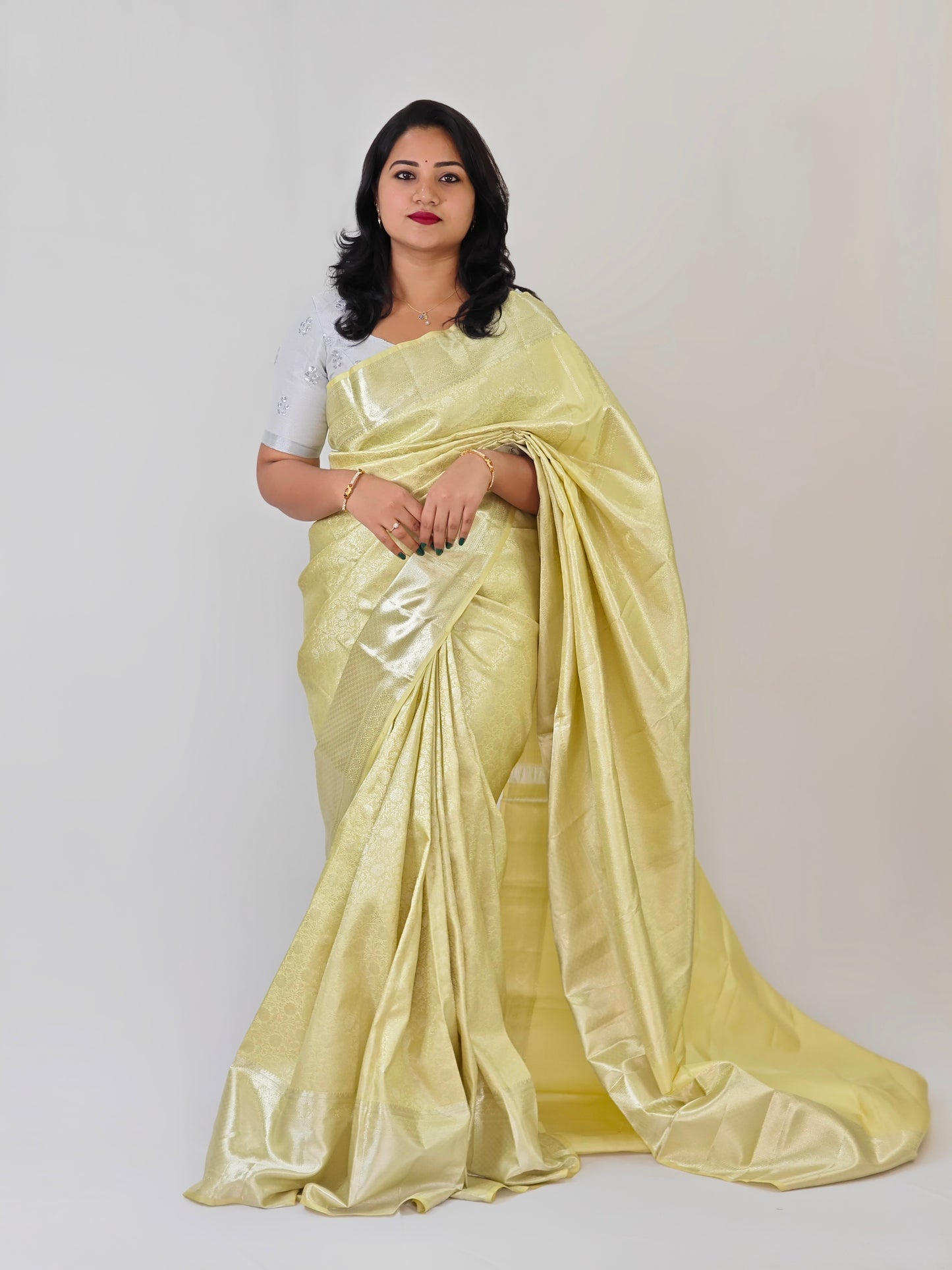 100% Pure Silk Handloom Sarees with Silver Zari - Lightweight Elegance at Direct Weaver Prices